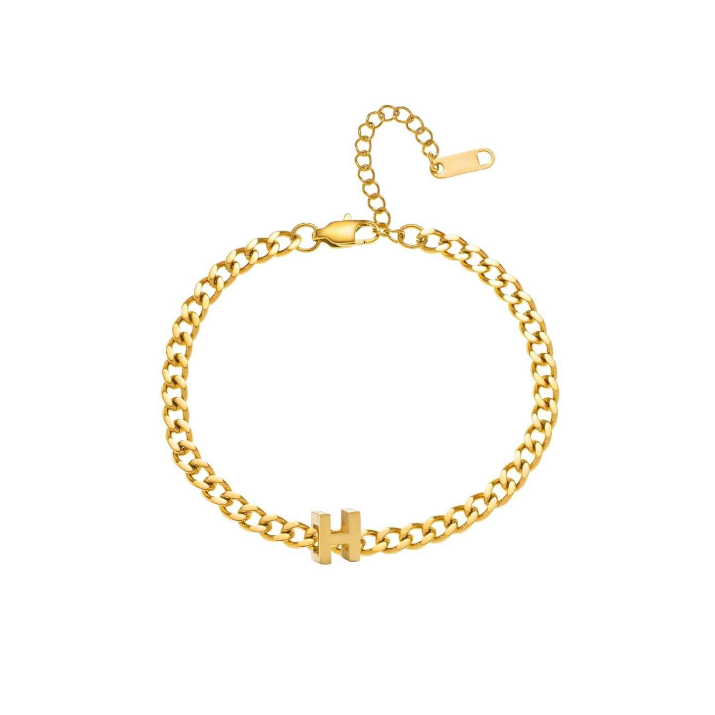 "Be Bold" Alphabet Bracelet