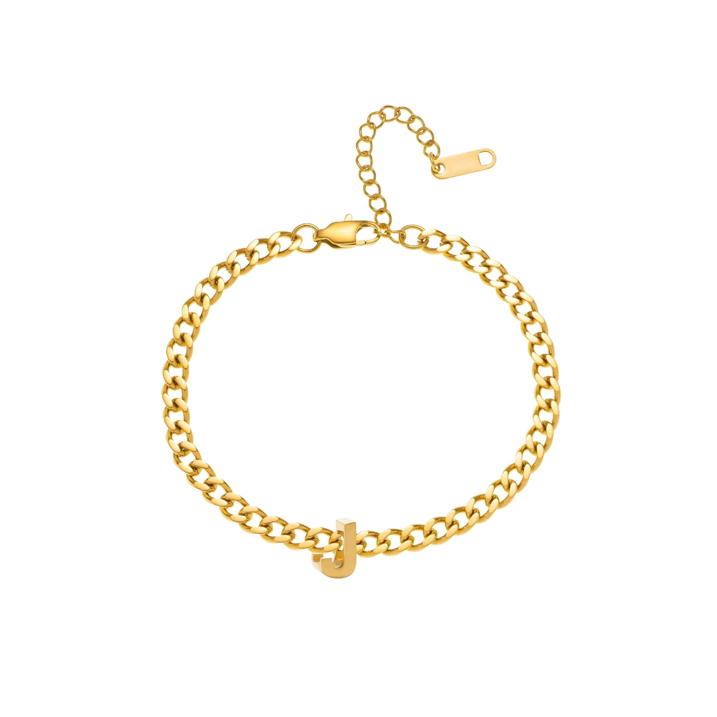 "Be Bold" Alphabet Bracelet