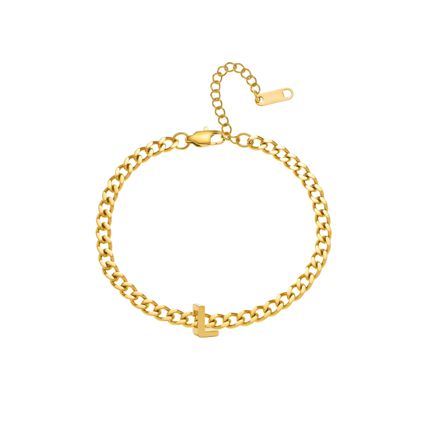 "Be Bold" Alphabet Bracelet