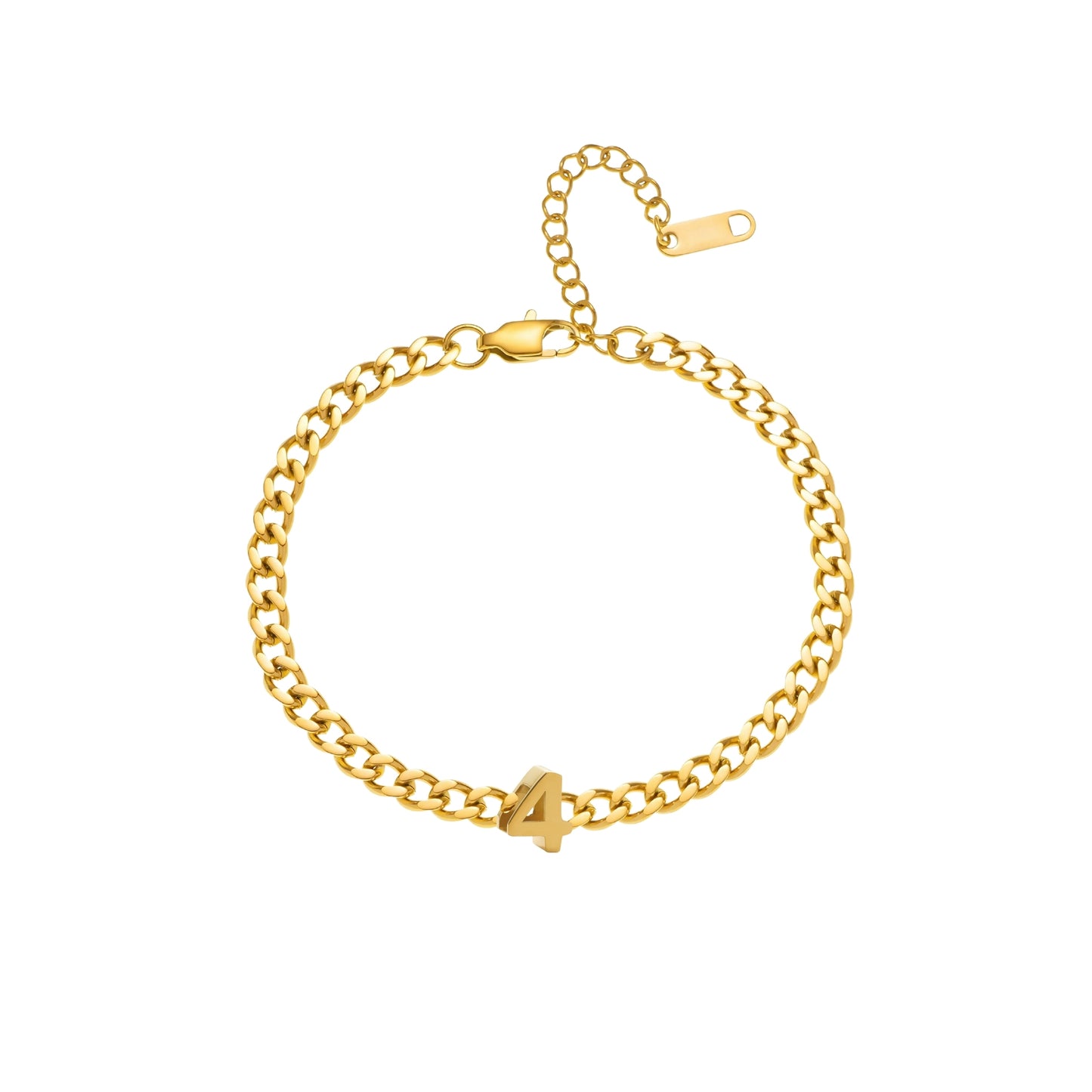 "Be Bold" Alphabet Bracelet