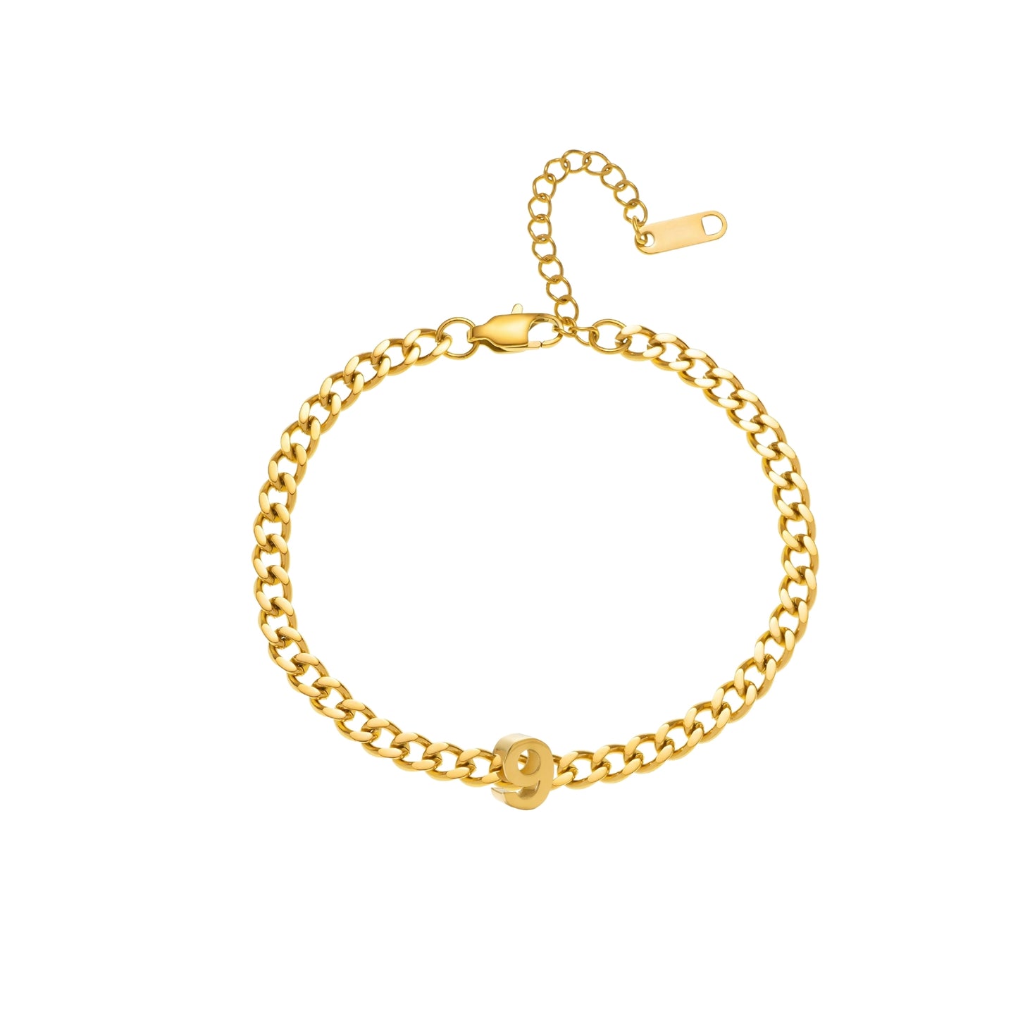 "Be Bold" Alphabet Bracelet