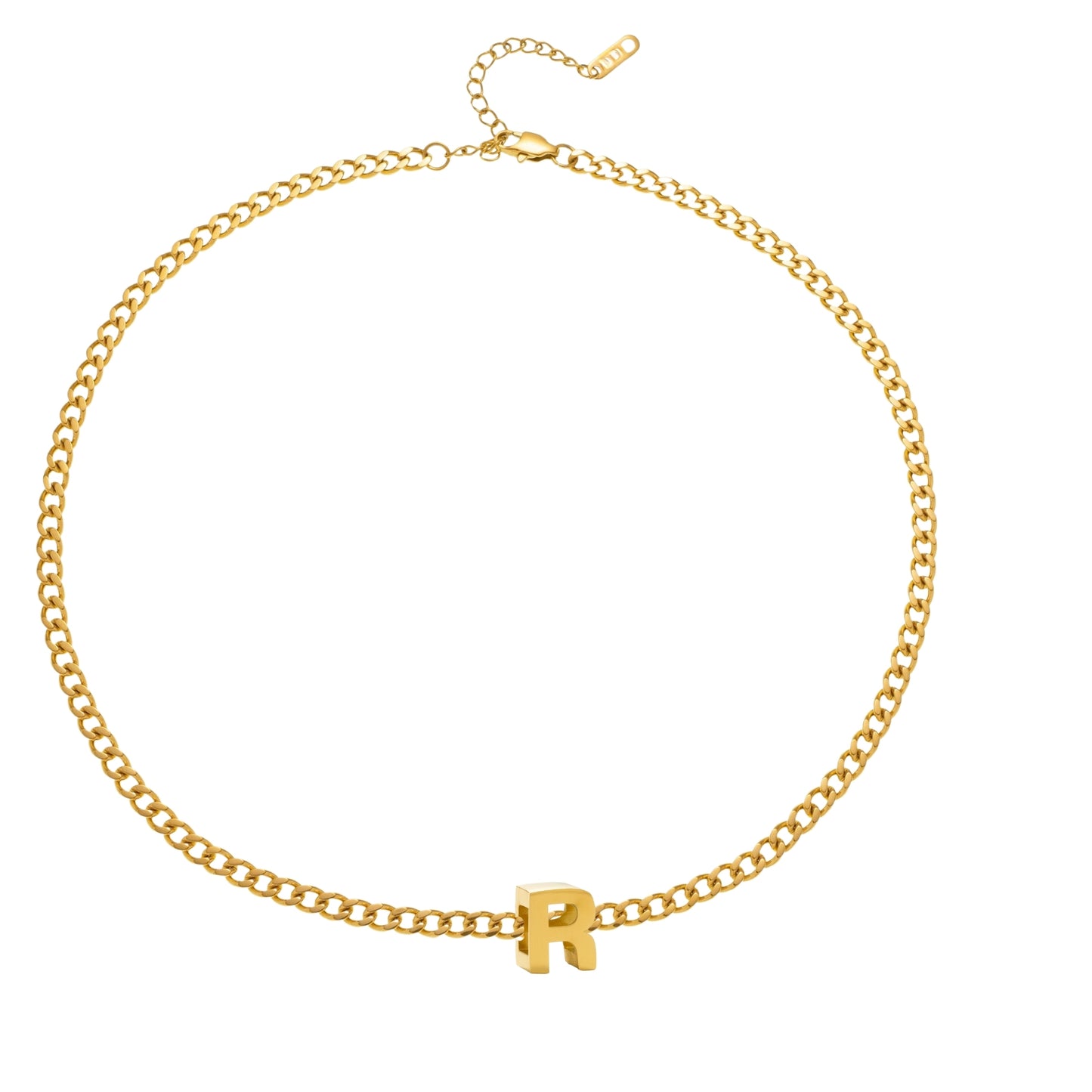"Be Bold" Alphabet Necklace