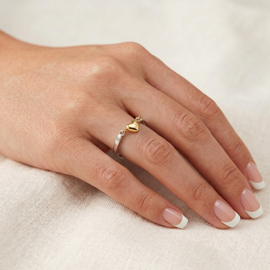 Be Bold Heart Ring