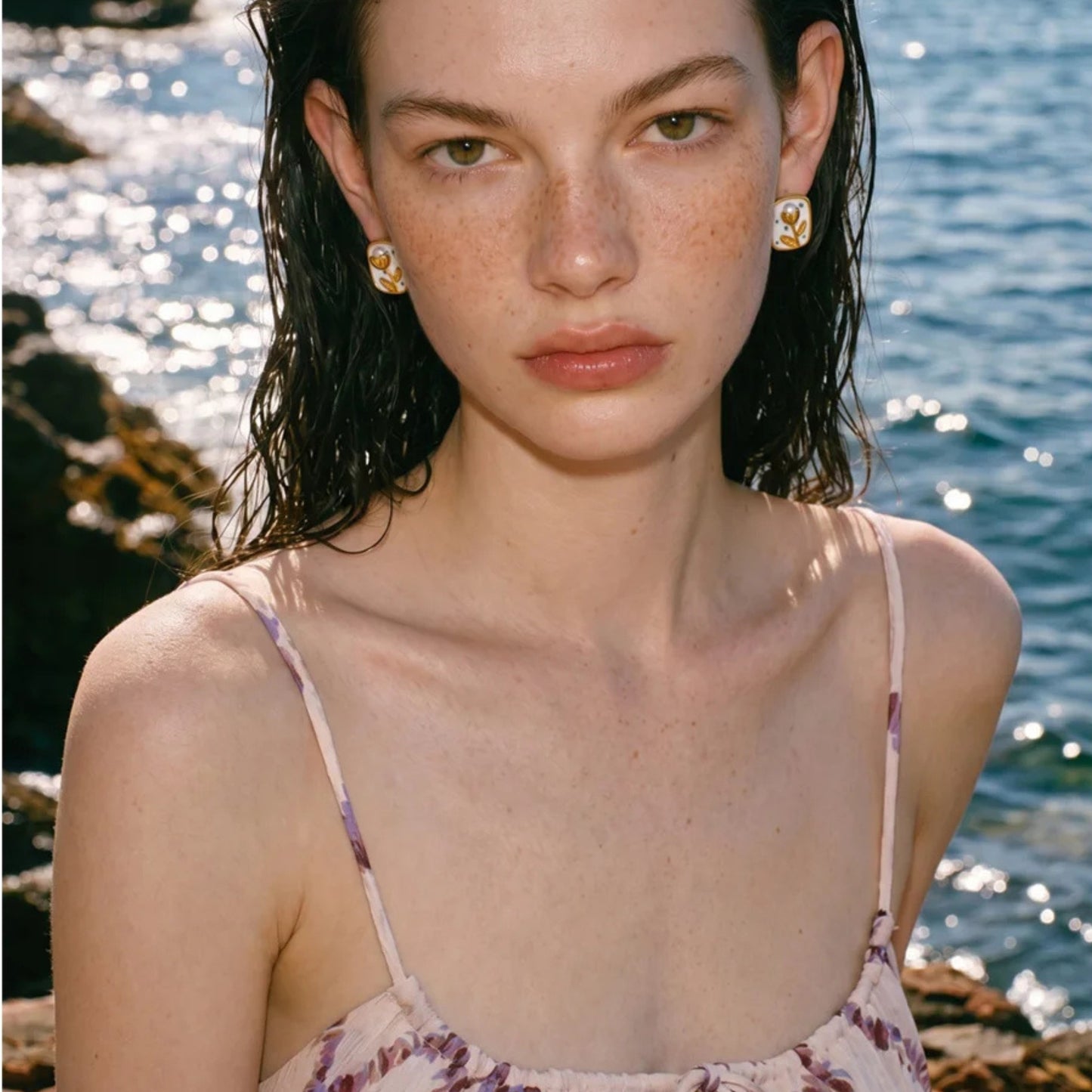 Bloom In Silence Stud Earrings