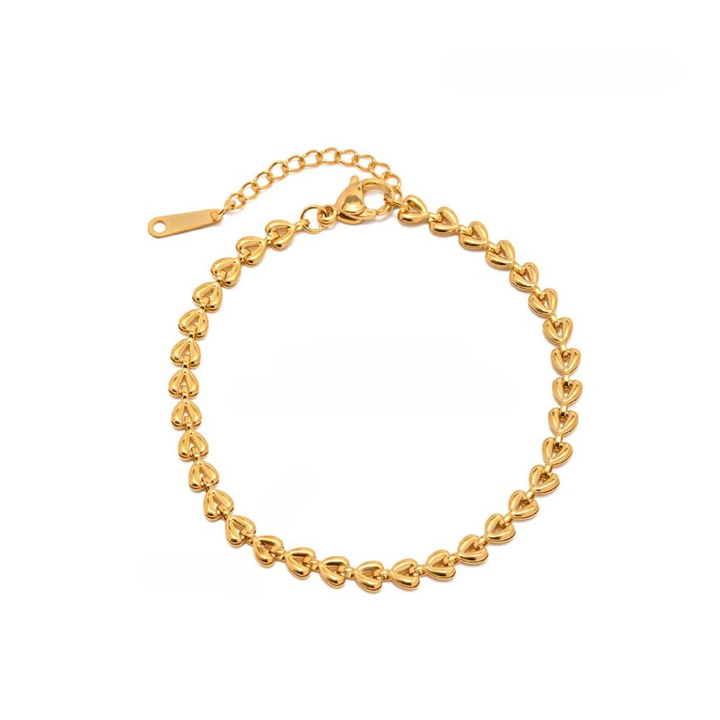 18K Gold Plated Stainless Steel Hypoallergenic Waterproof Tarnish Free Hold Me Close Rings The Aura