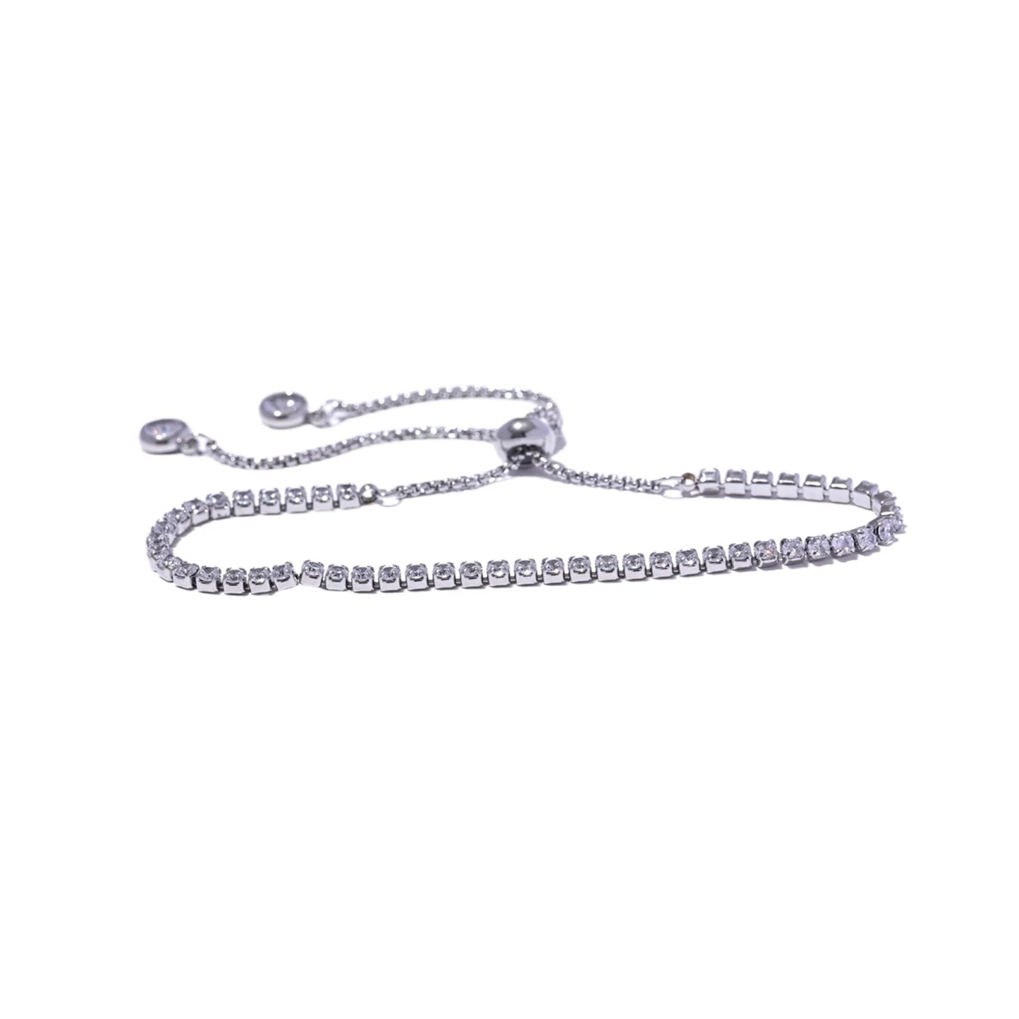 18K Gold Plated Stainless Steel Hypoallergenic Waterproof Tarnish Free Waterproof Sweatproof No-Fade Diamantés Adjustable Bracelet The Aura