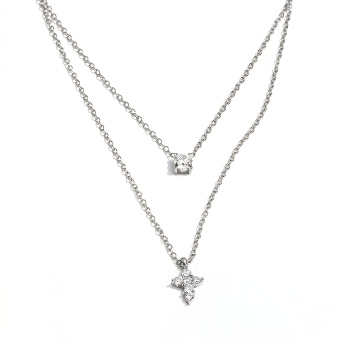 Divine Spark Layered Necklace