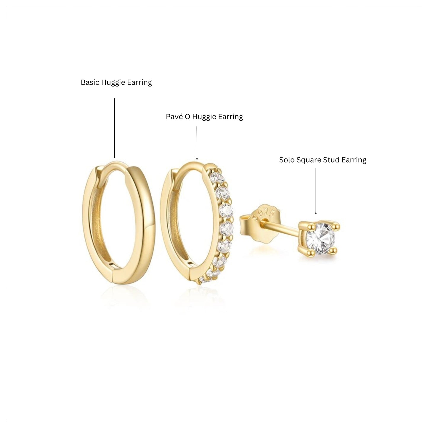 Everyday Classic Earring Bundle - Set of 3