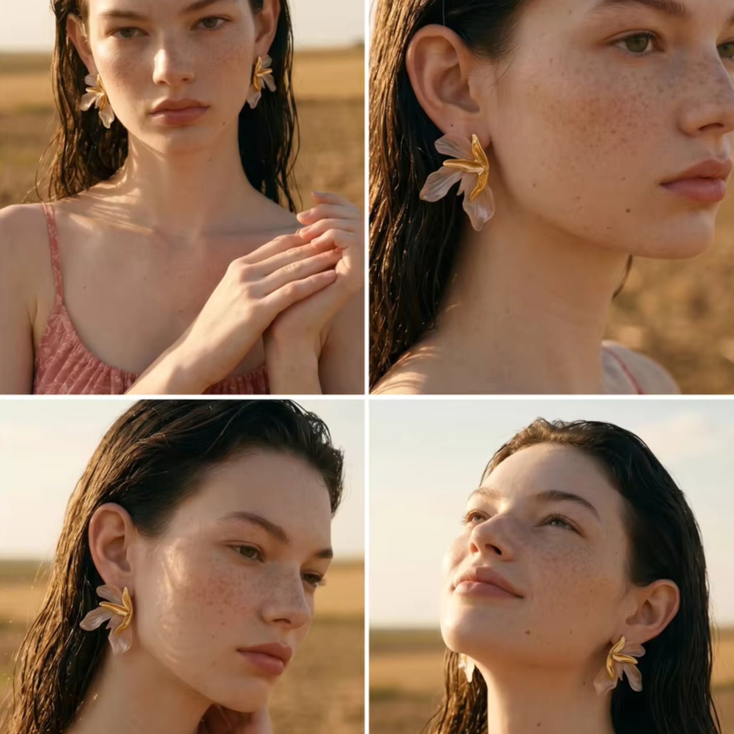 Grow Gentle Strength Stud Earrings