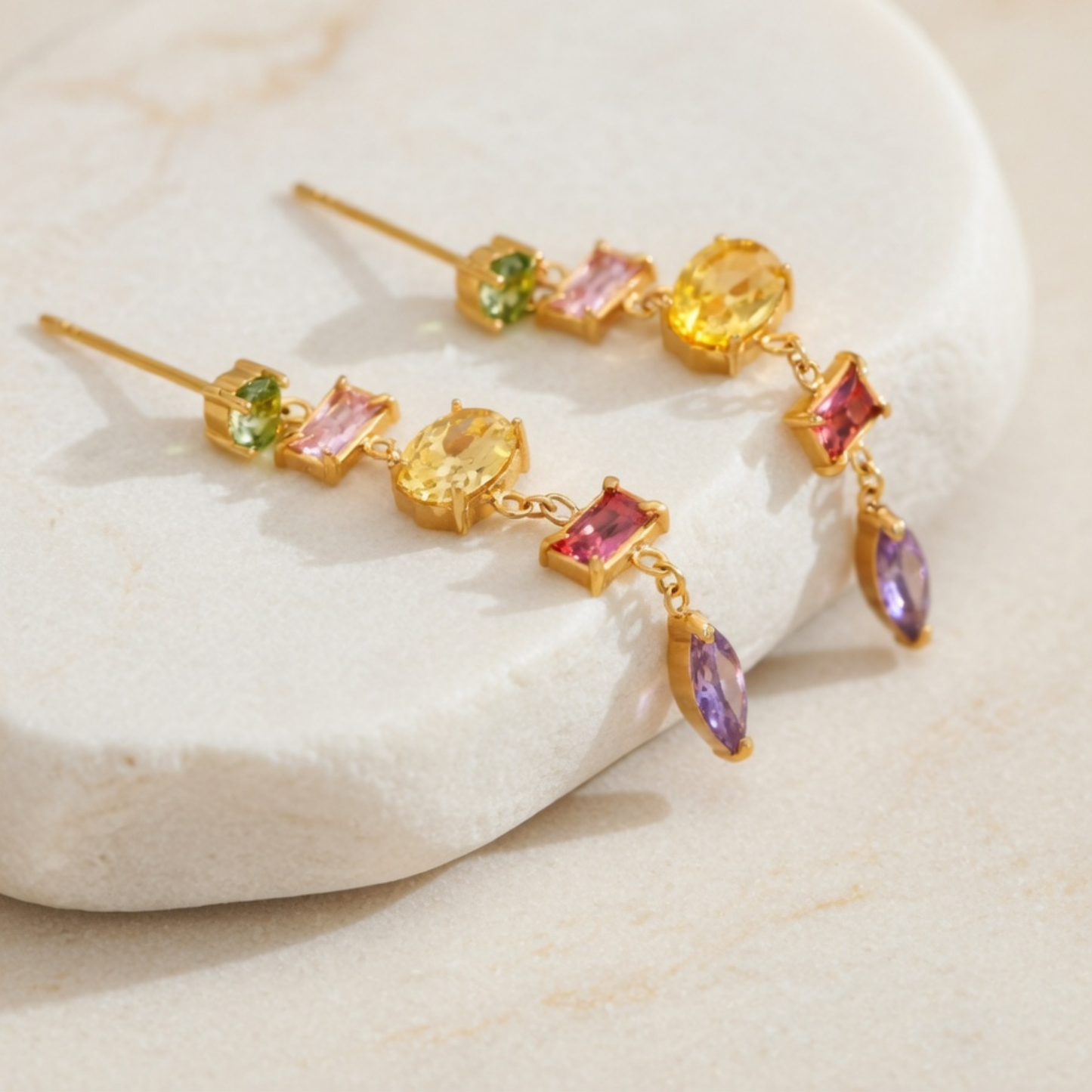 Kaleidoscope Drop Earrings