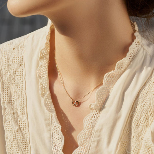 Love Pretzel Necklace