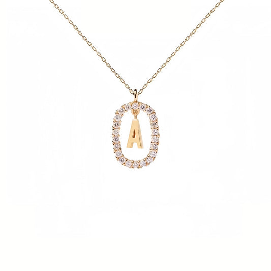 Moyen Alphabet Necklace