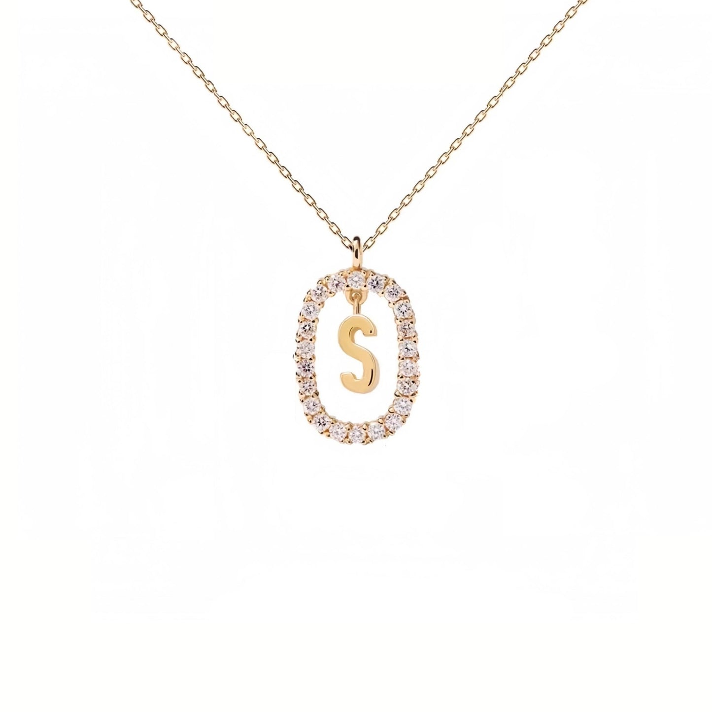 Moyen Alphabet Necklace