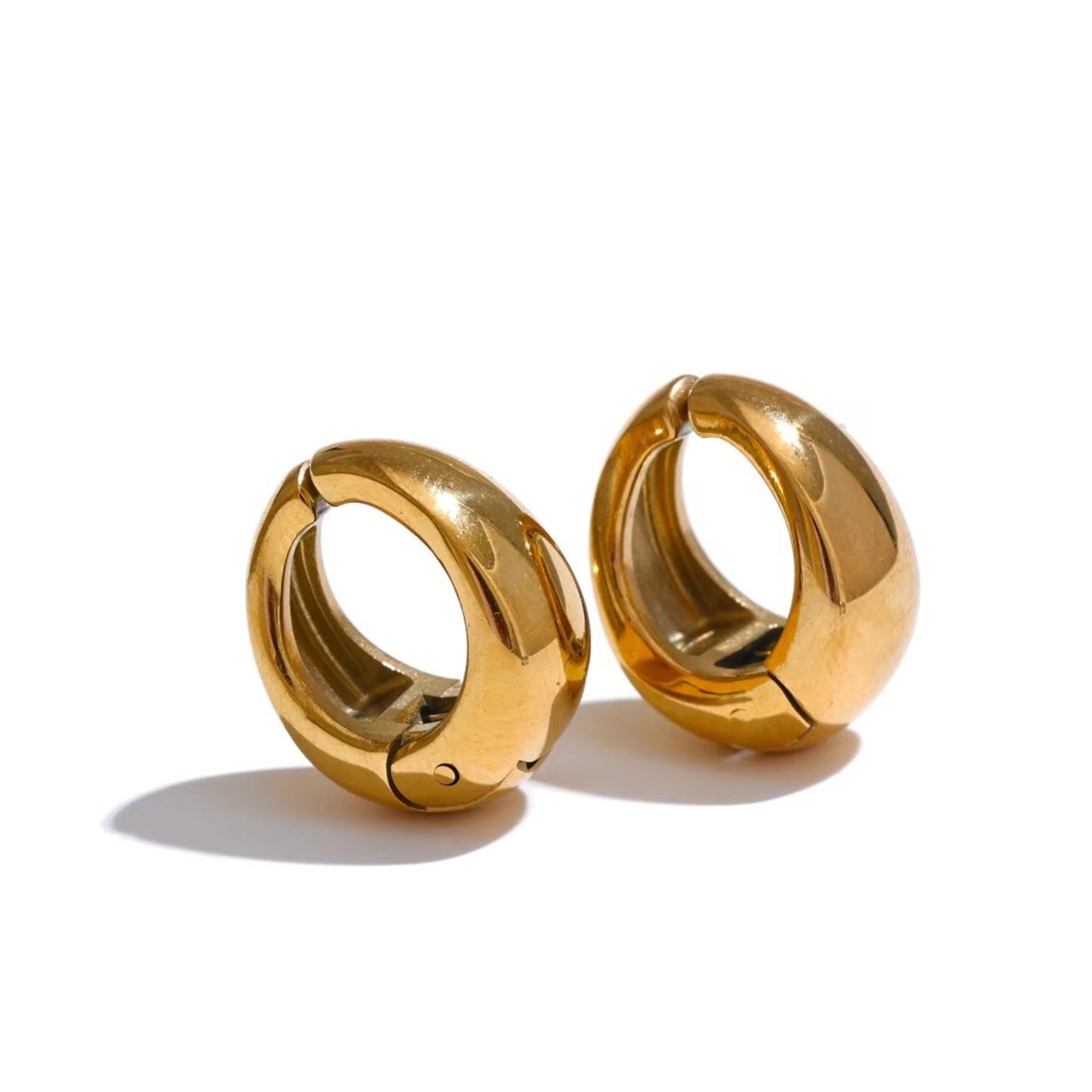 Orb Huggie Earrings