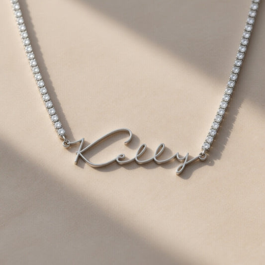 Own Your Light Nameplate Necklace