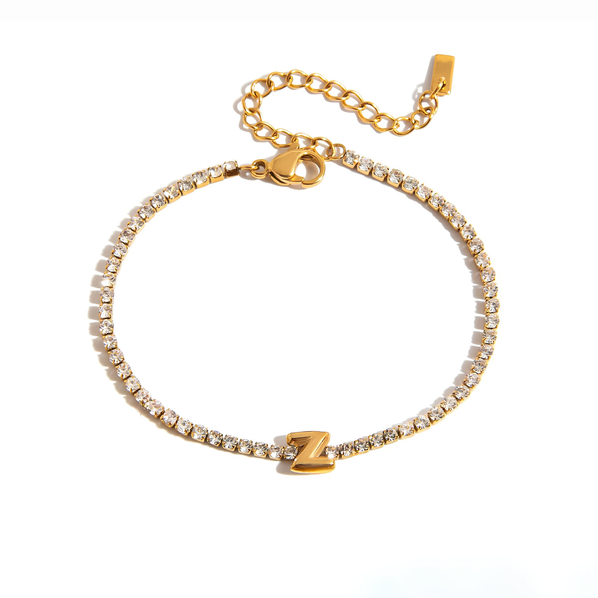 Shine On Alphabet Bracelet