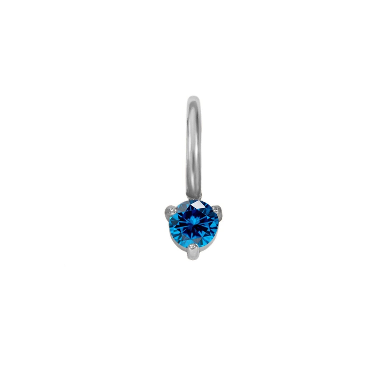 Solo Round Birthstone Charm