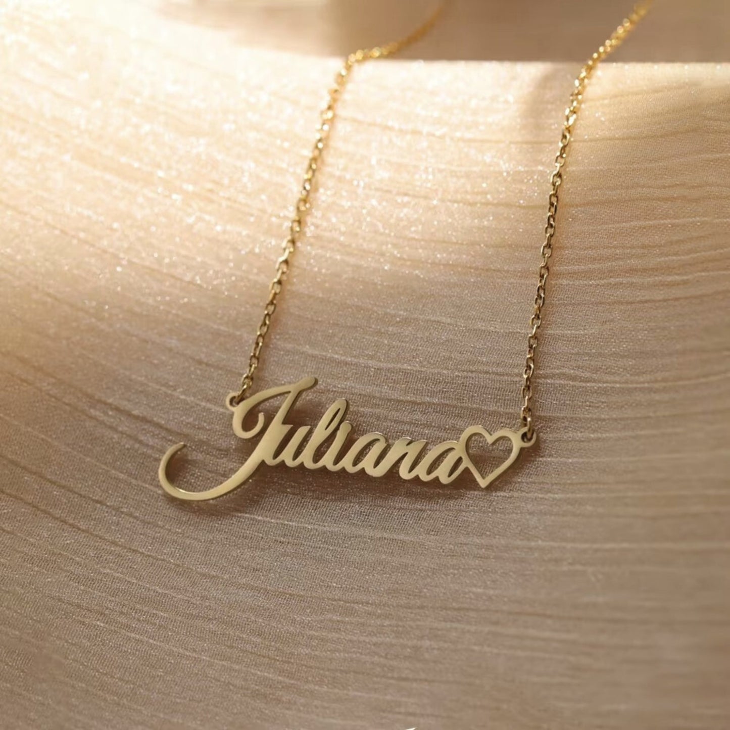 The Wholeheartedly Nameplate Necklace