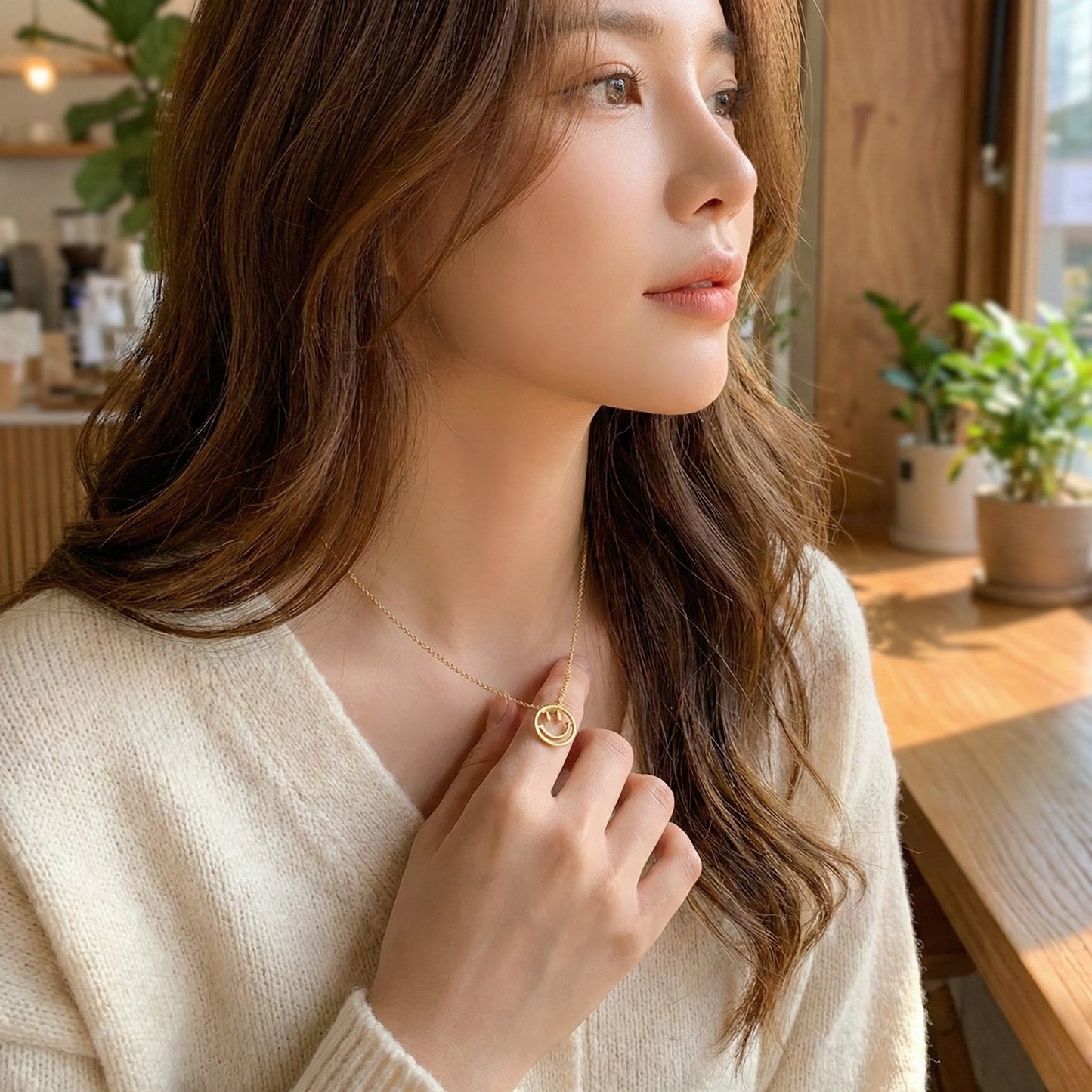 "The World Needs Your Smile" Necklace