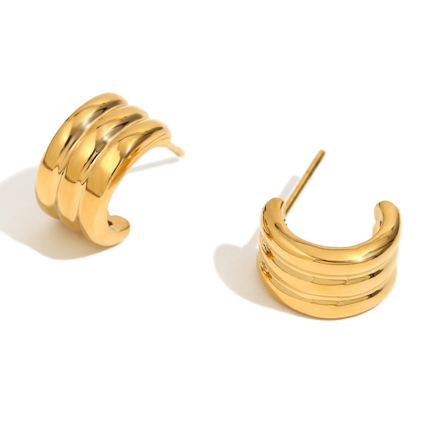 Trinity Stud Earrings
