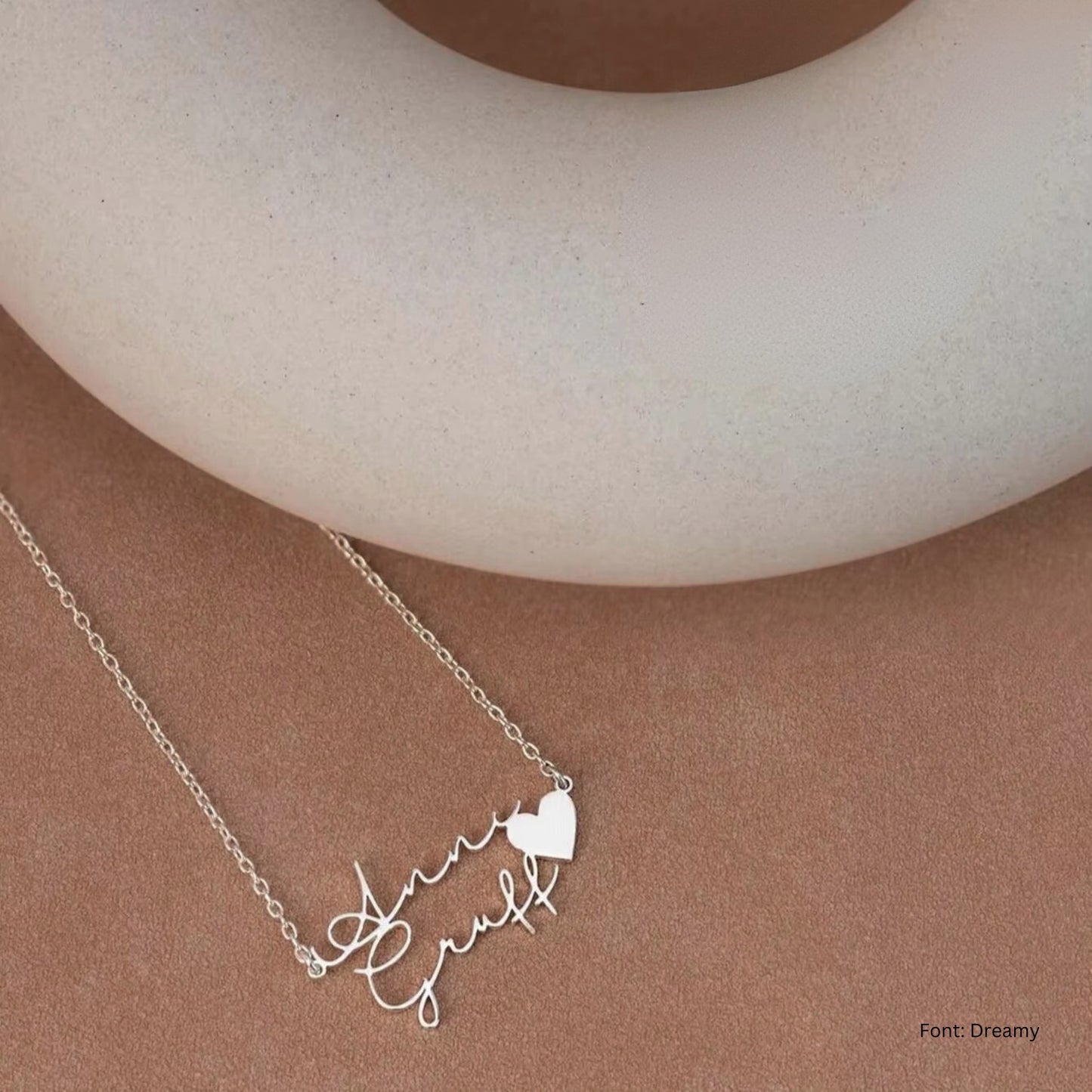"We Are One" Nameplate Necklace