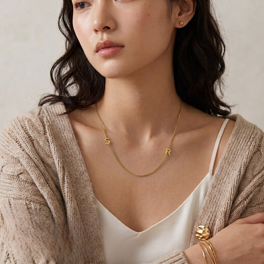 "A Little About Us" Necklace
