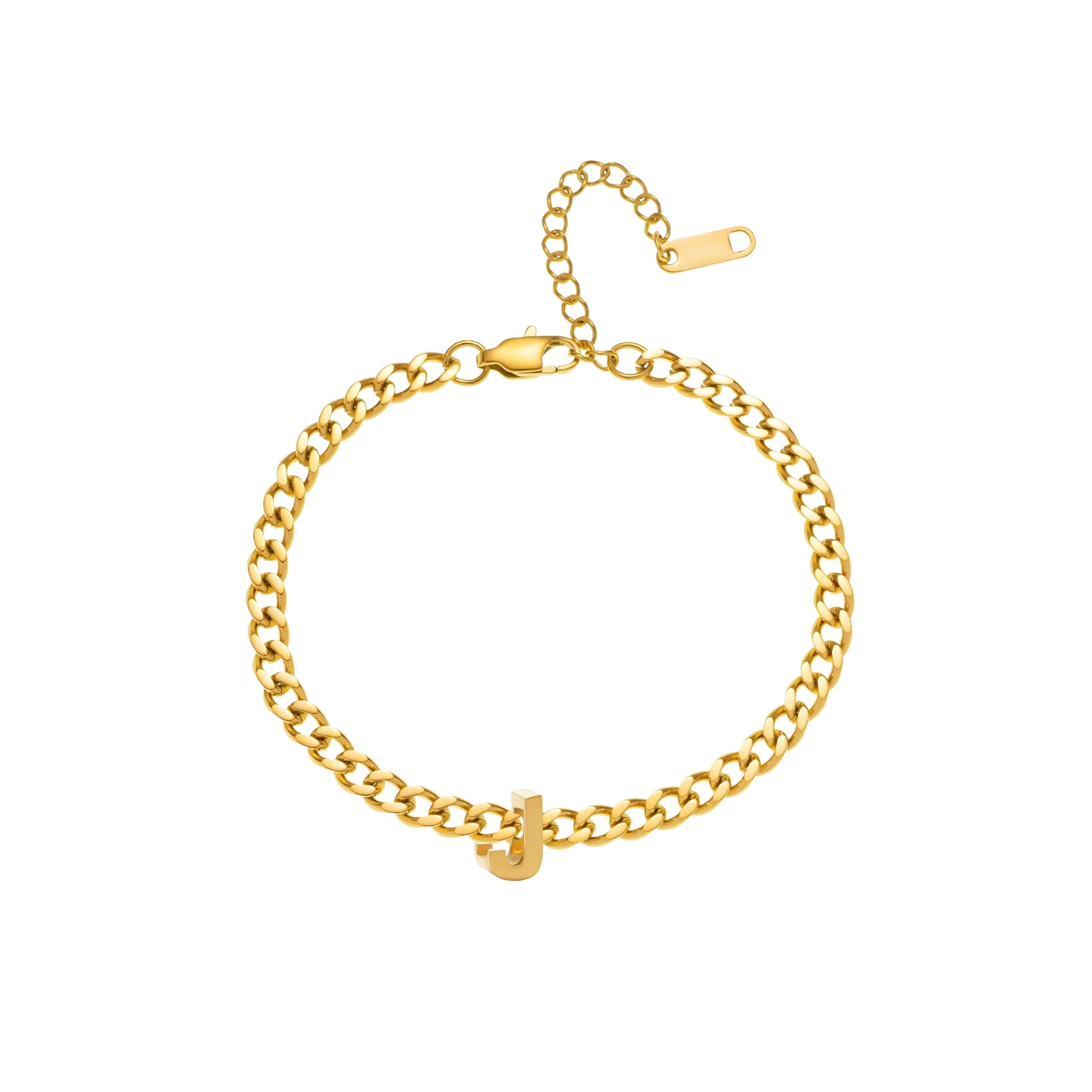 "Be Bold" Alphabet Bracelet