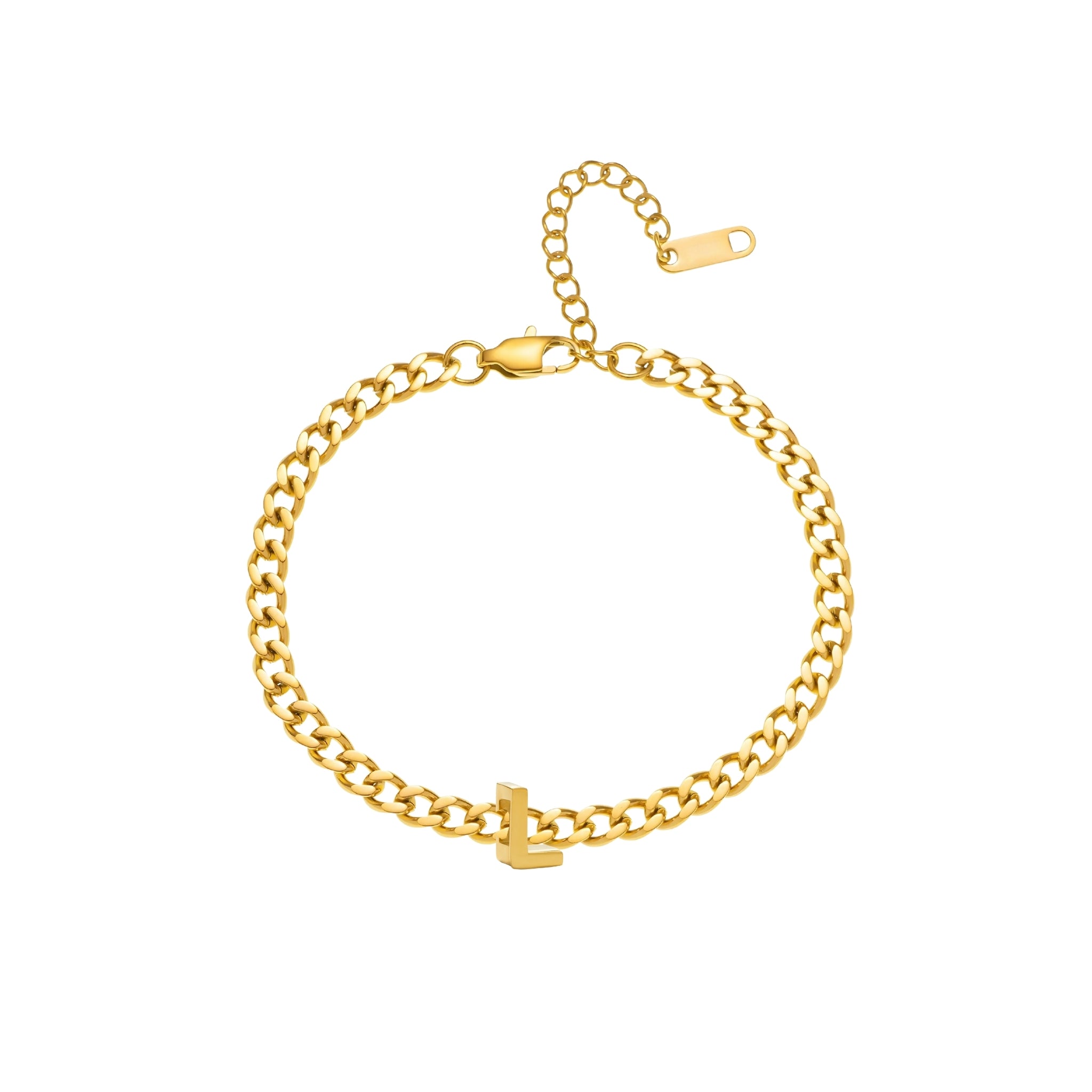 "Be Bold" Alphabet Bracelet