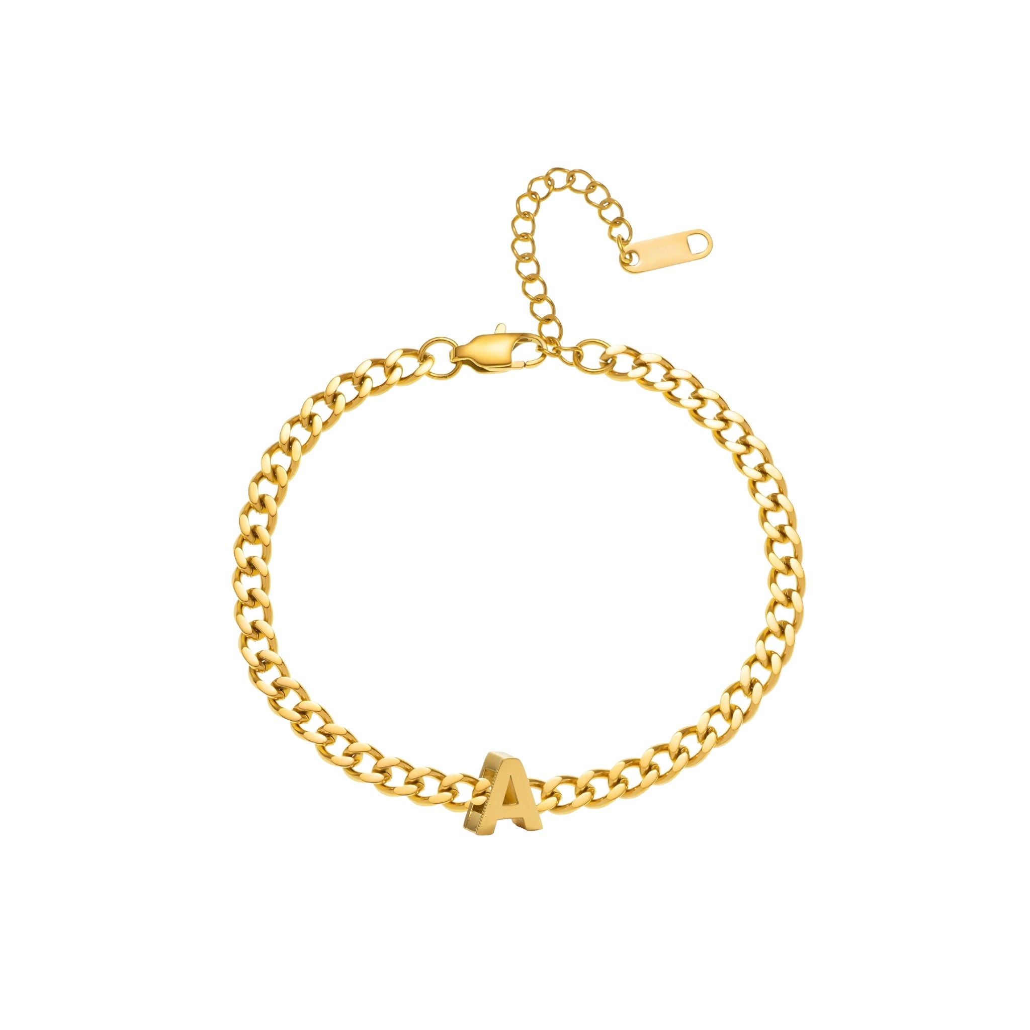 "Be Bold" Alphabet Bracelet