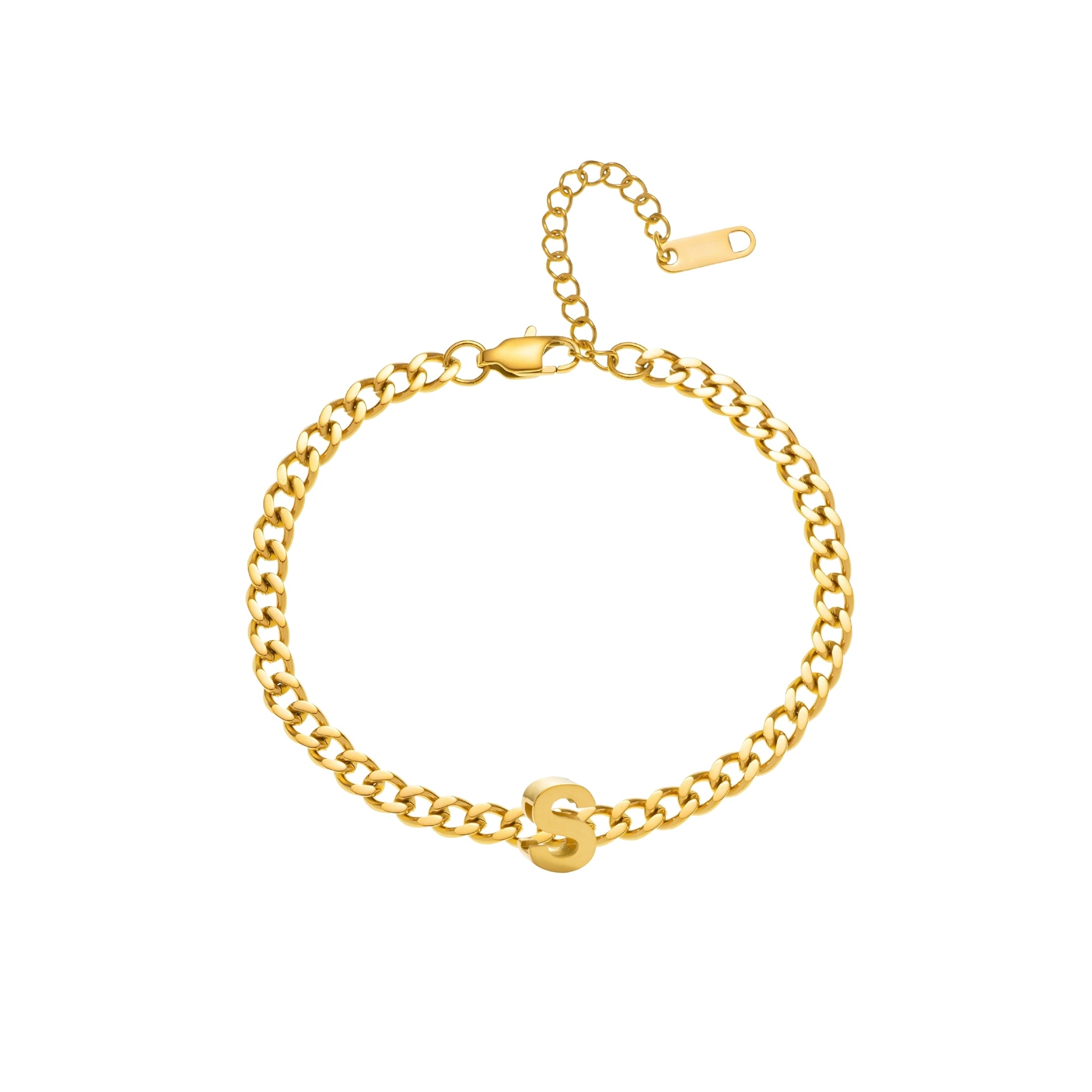 "Be Bold" Alphabet Bracelet