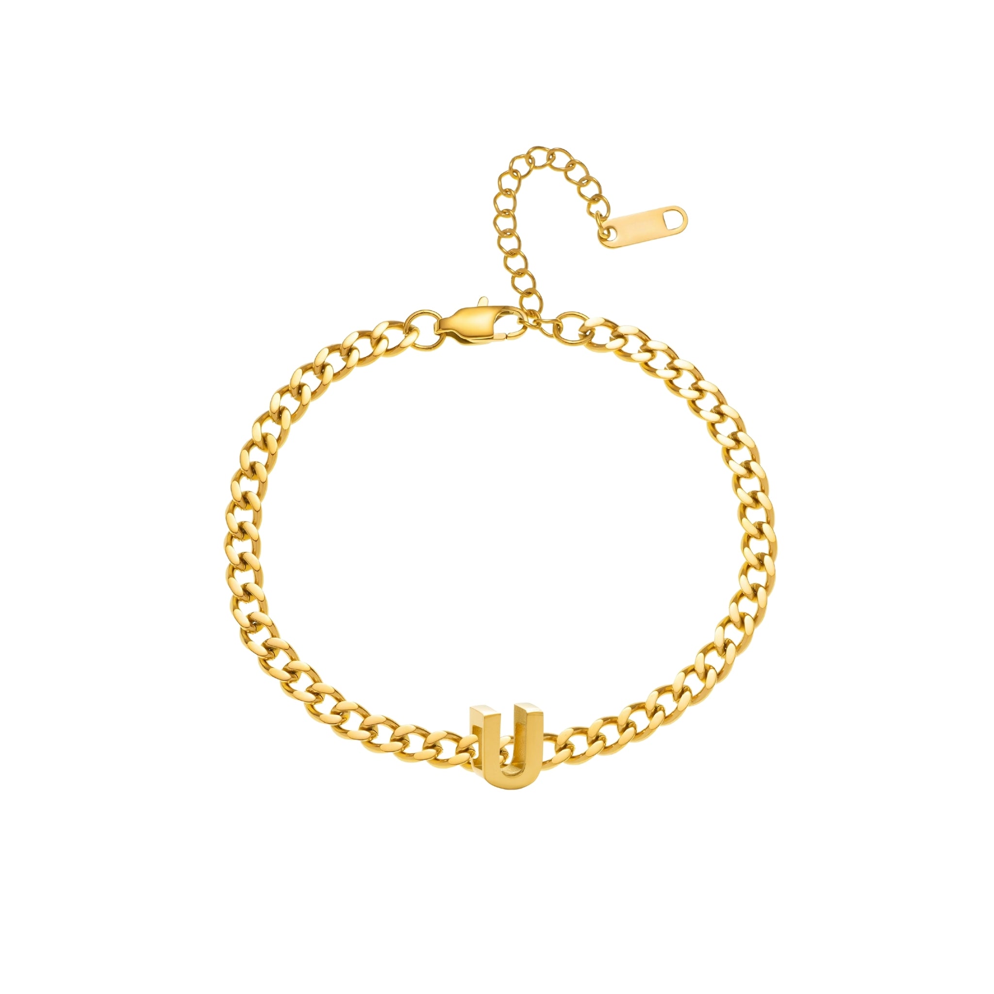 "Be Bold" Alphabet Bracelet