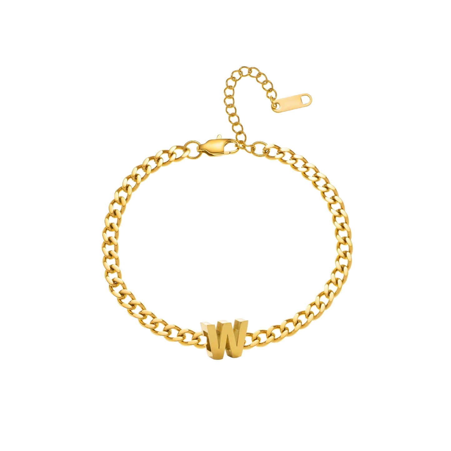 "Be Bold" Alphabet Bracelet