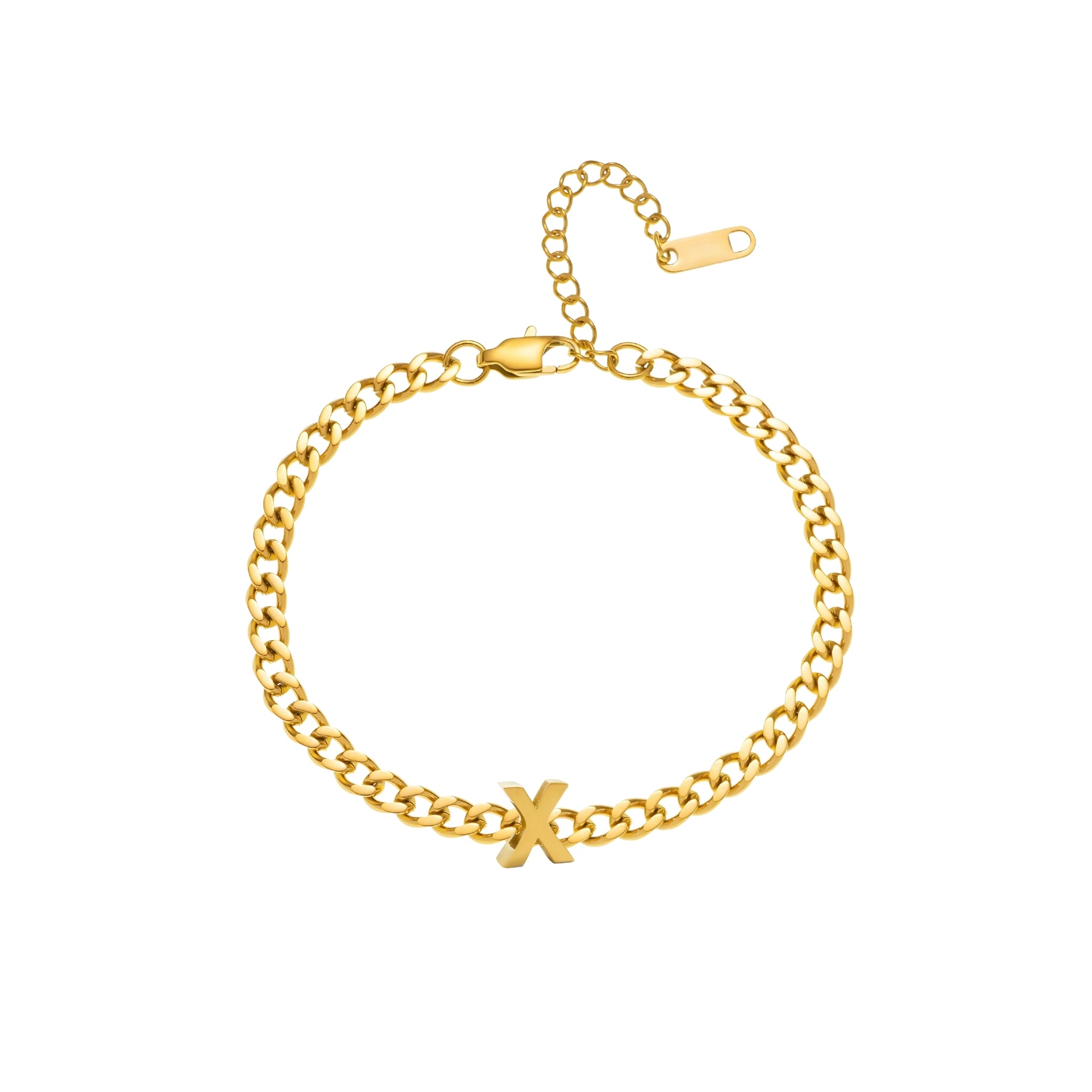 "Be Bold" Alphabet Bracelet