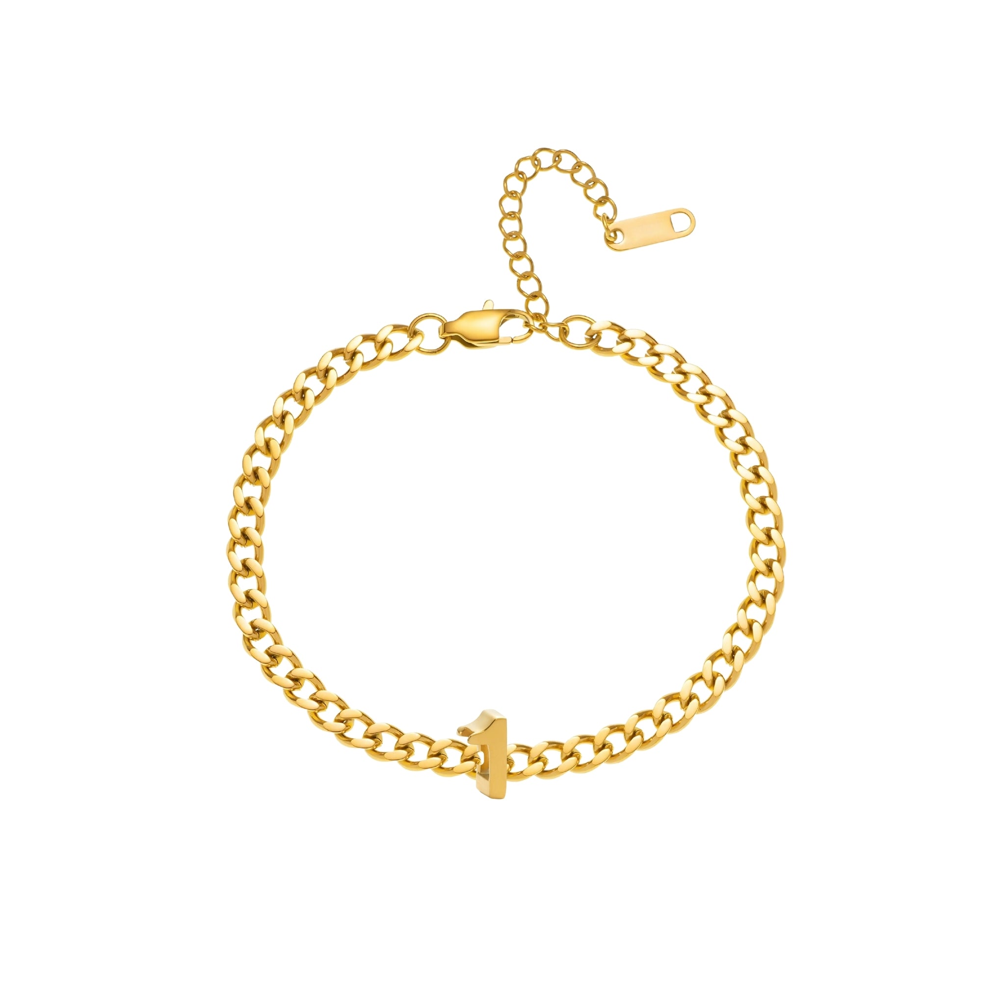 "Be Bold" Alphabet Bracelet