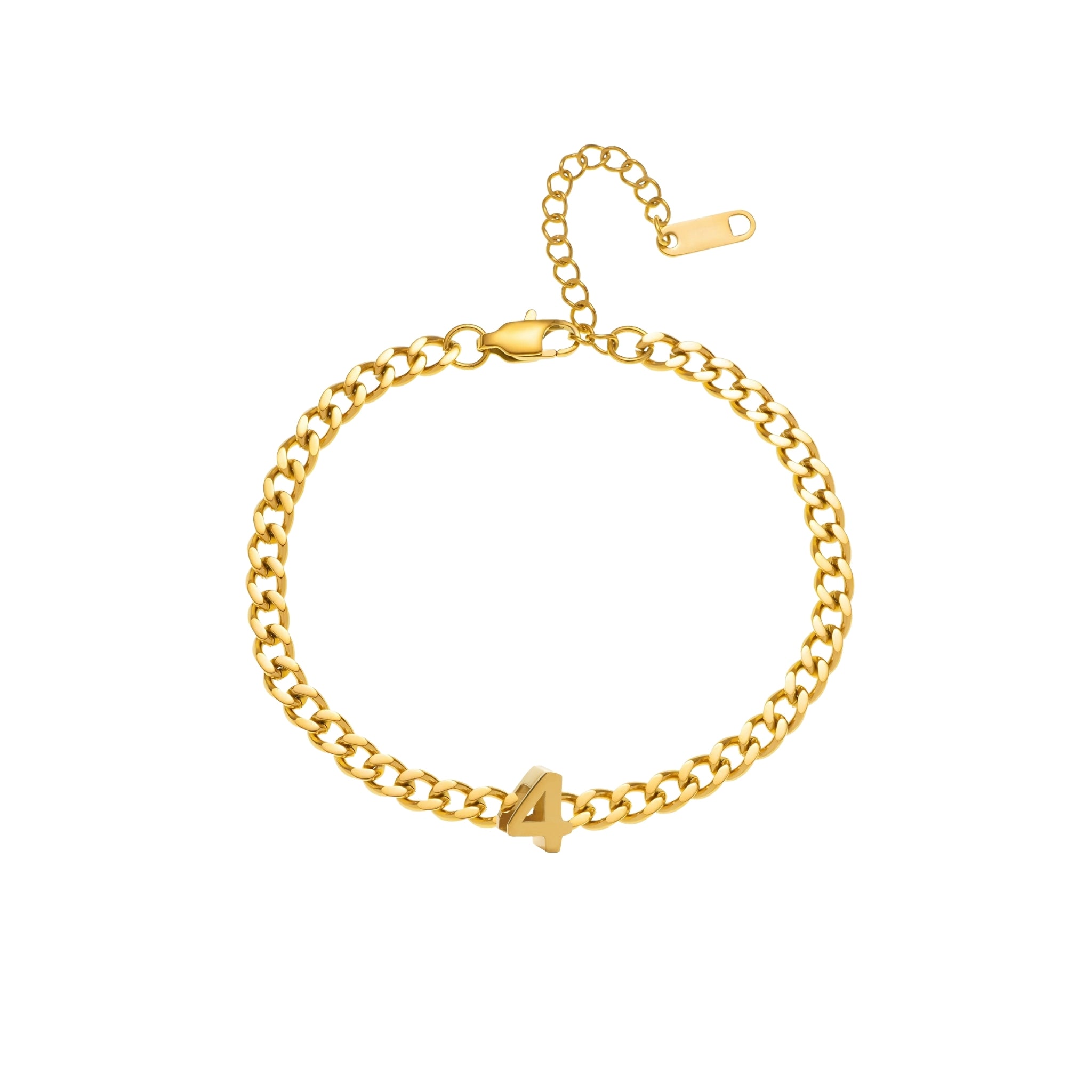 "Be Bold" Alphabet Bracelet