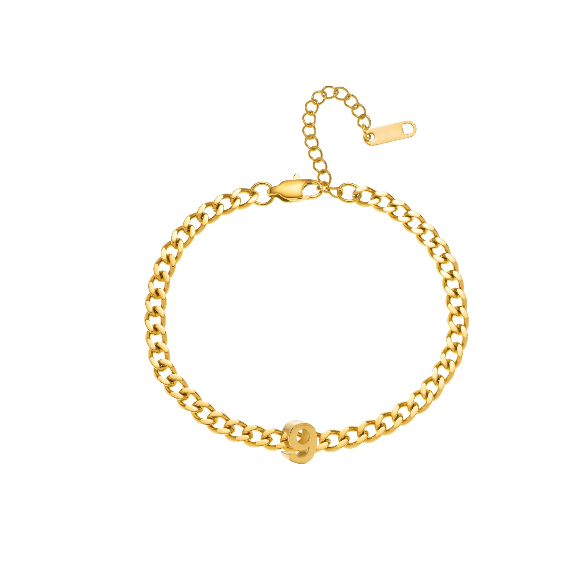 "Be Bold" Alphabet Bracelet