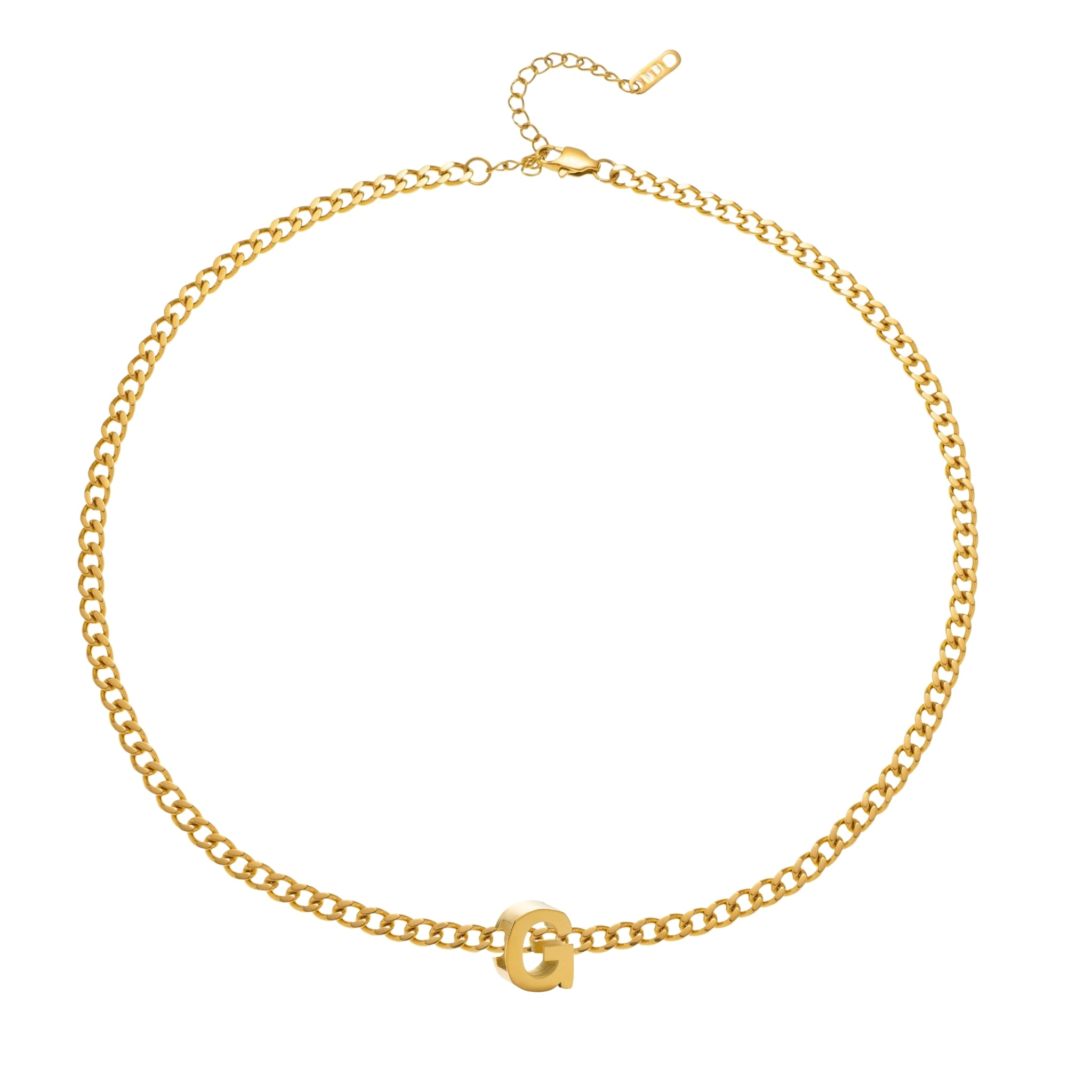 "Be Bold" Alphabet Necklace