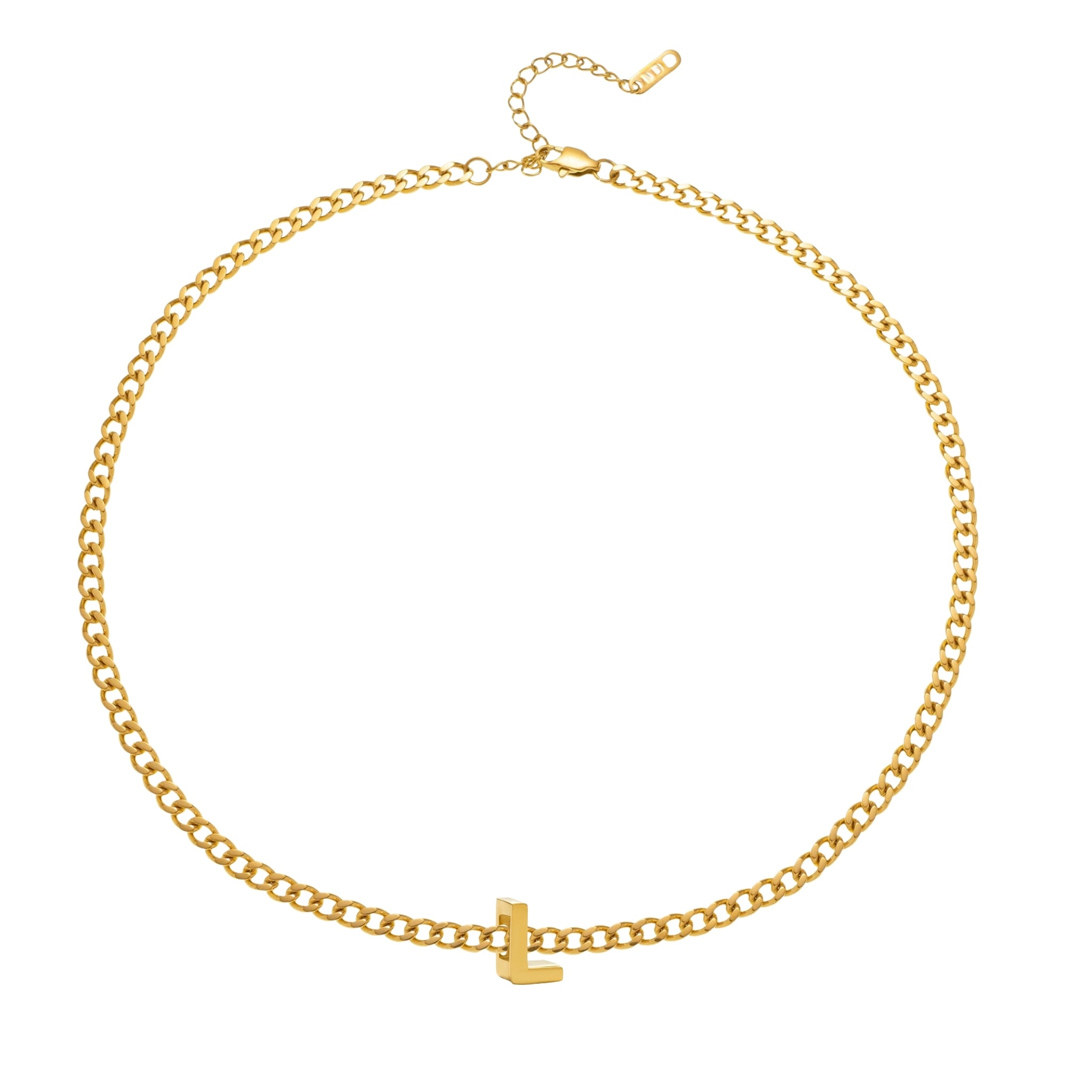 "Be Bold" Alphabet Necklace