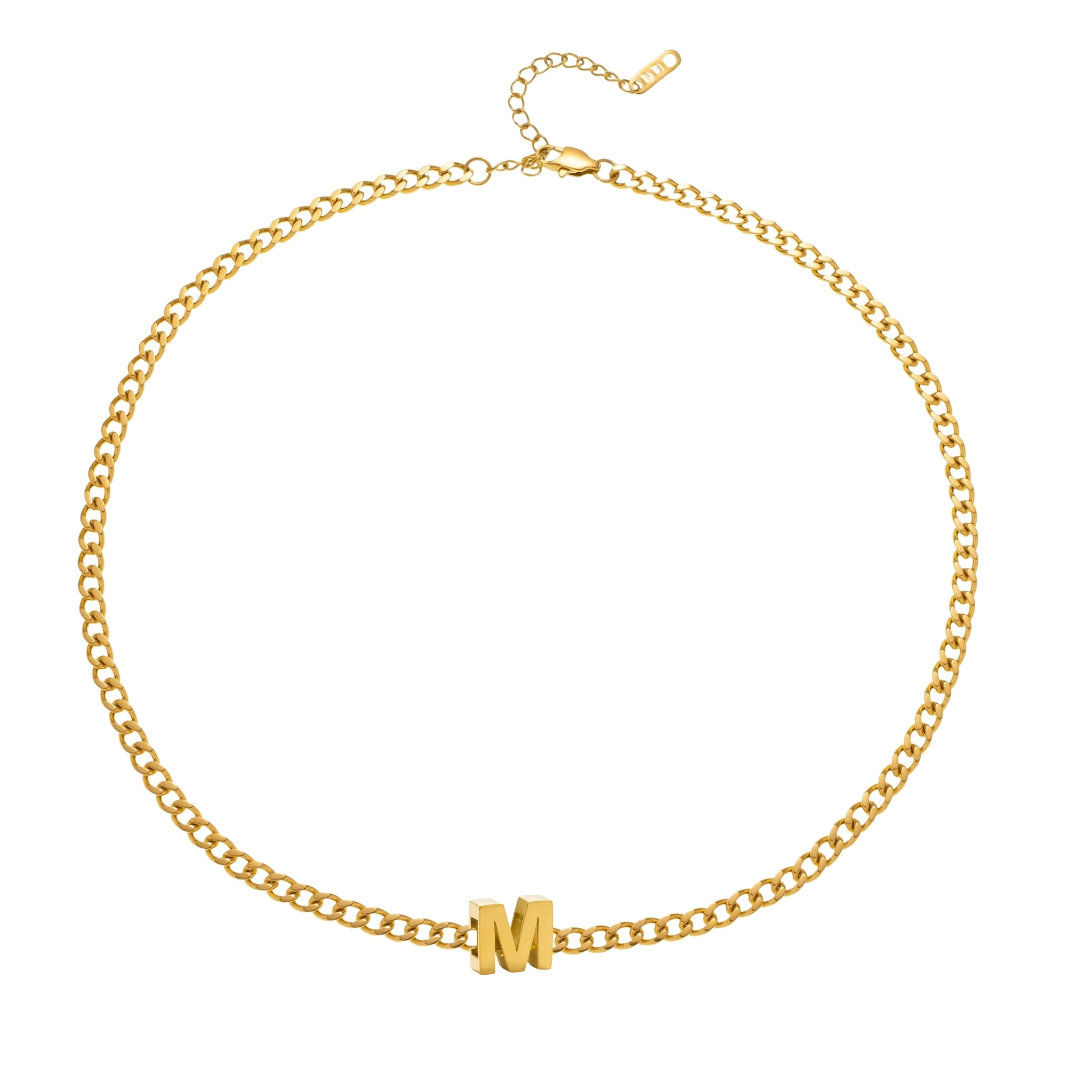 "Be Bold" Alphabet Necklace