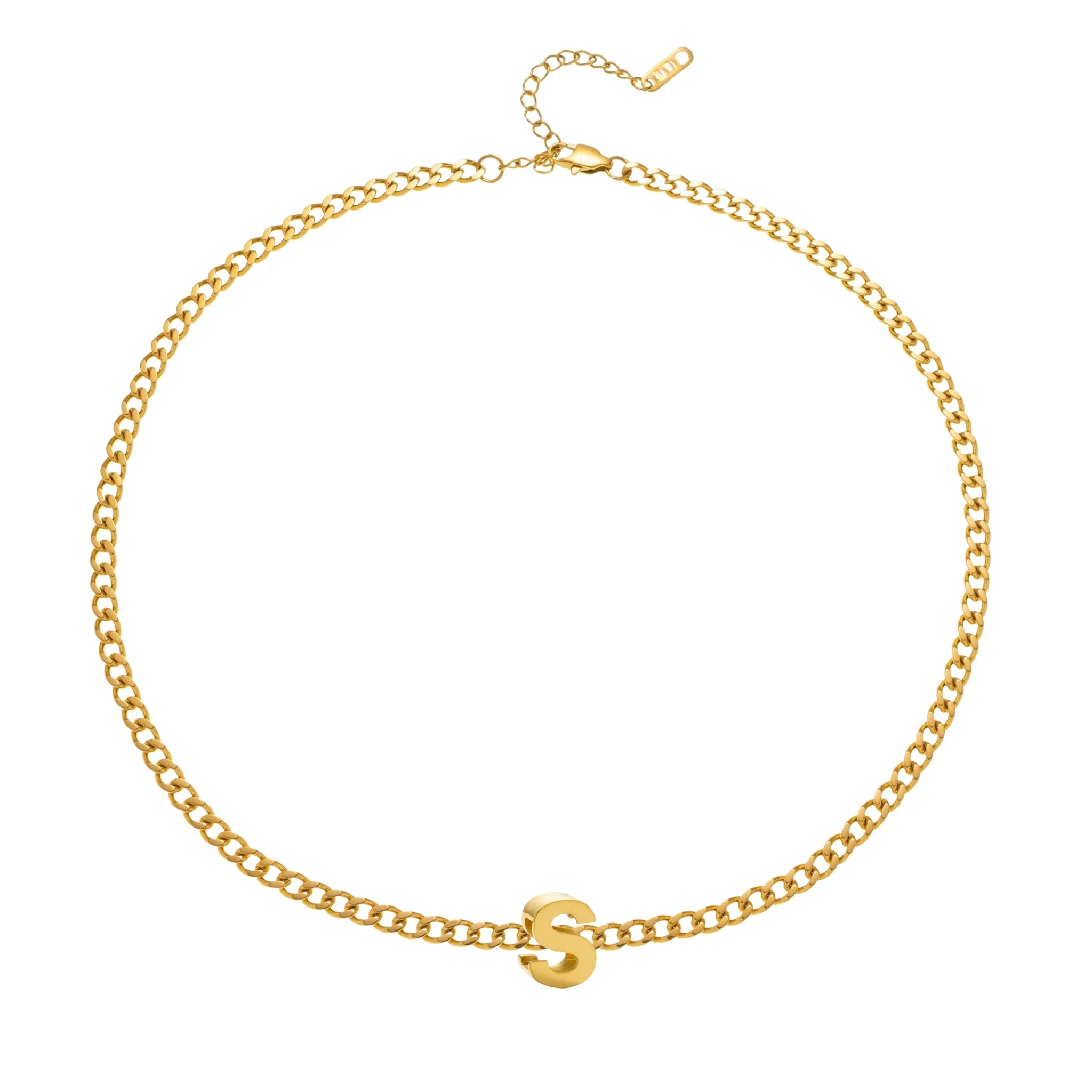 "Be Bold" Alphabet Necklace