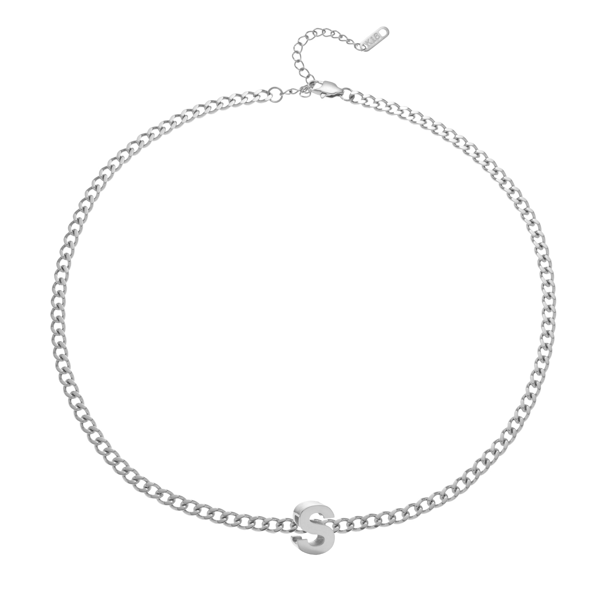 "Be Bold" Alphabet Necklace