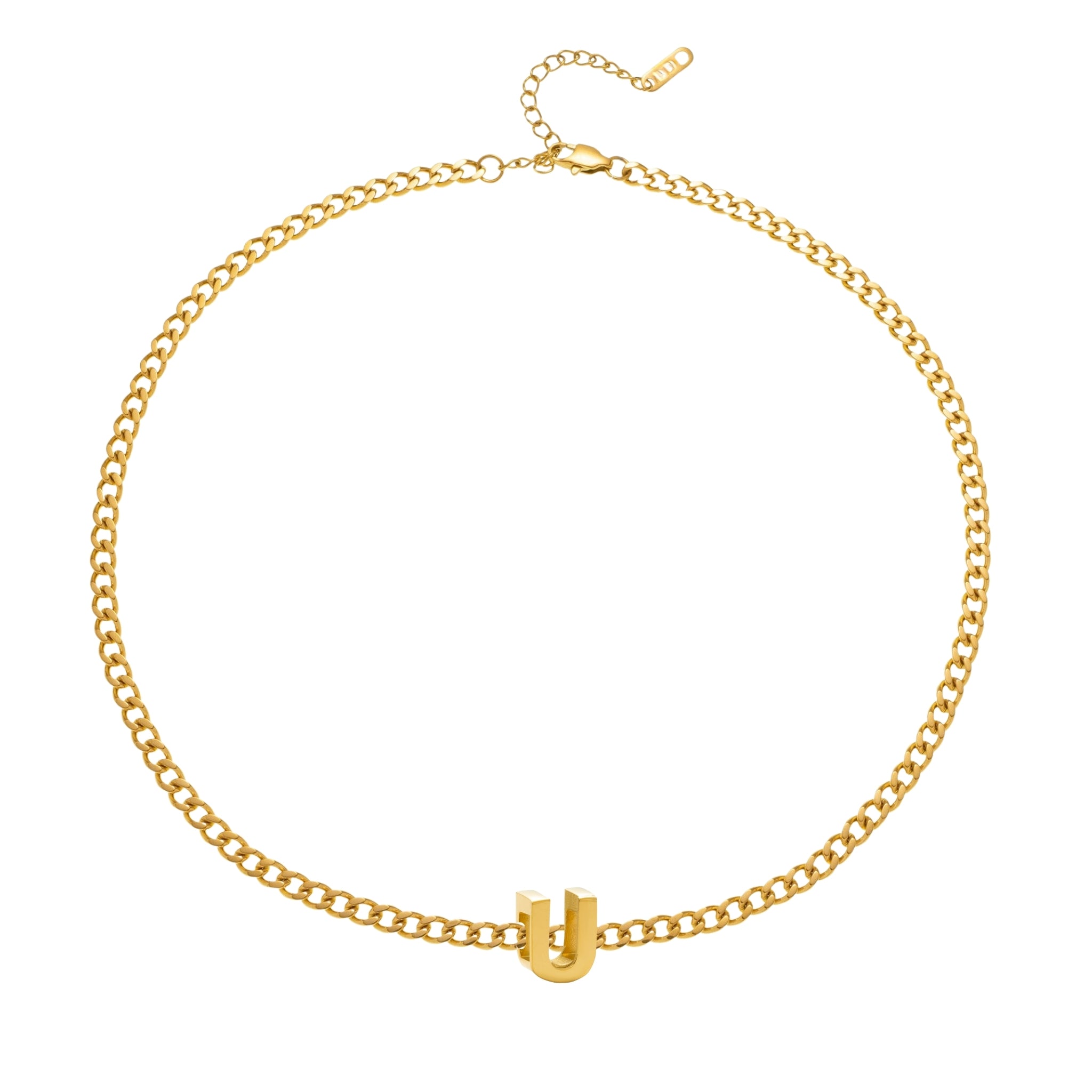 "Be Bold" Alphabet Necklace