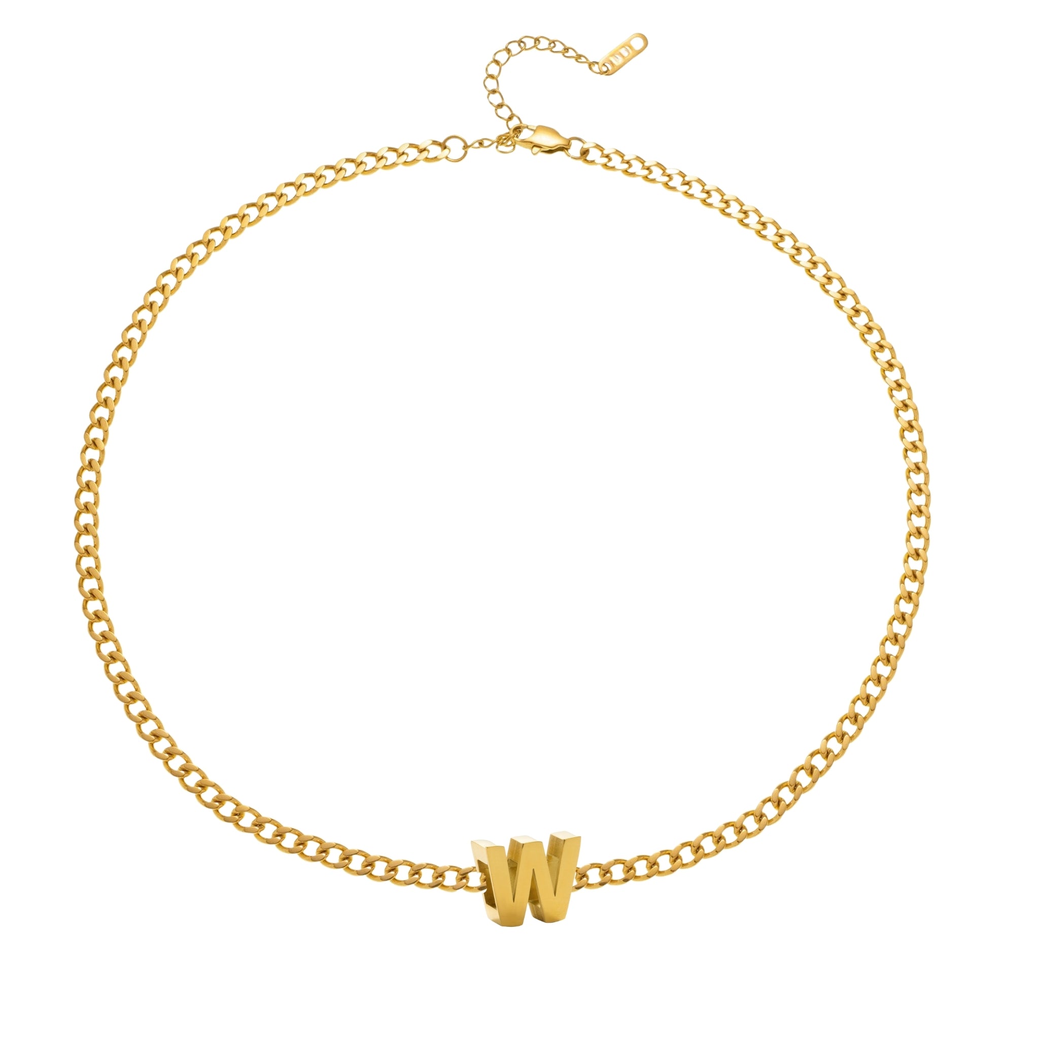 "Be Bold" Alphabet Necklace