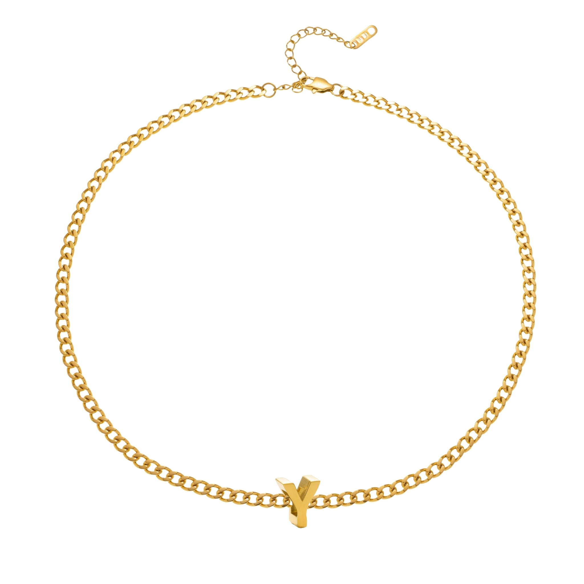 "Be Bold" Alphabet Necklace