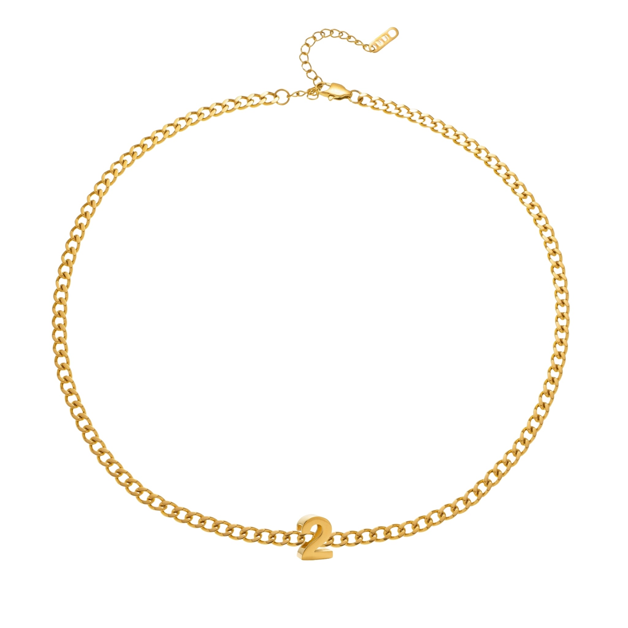 "Be Bold" Alphabet Necklace