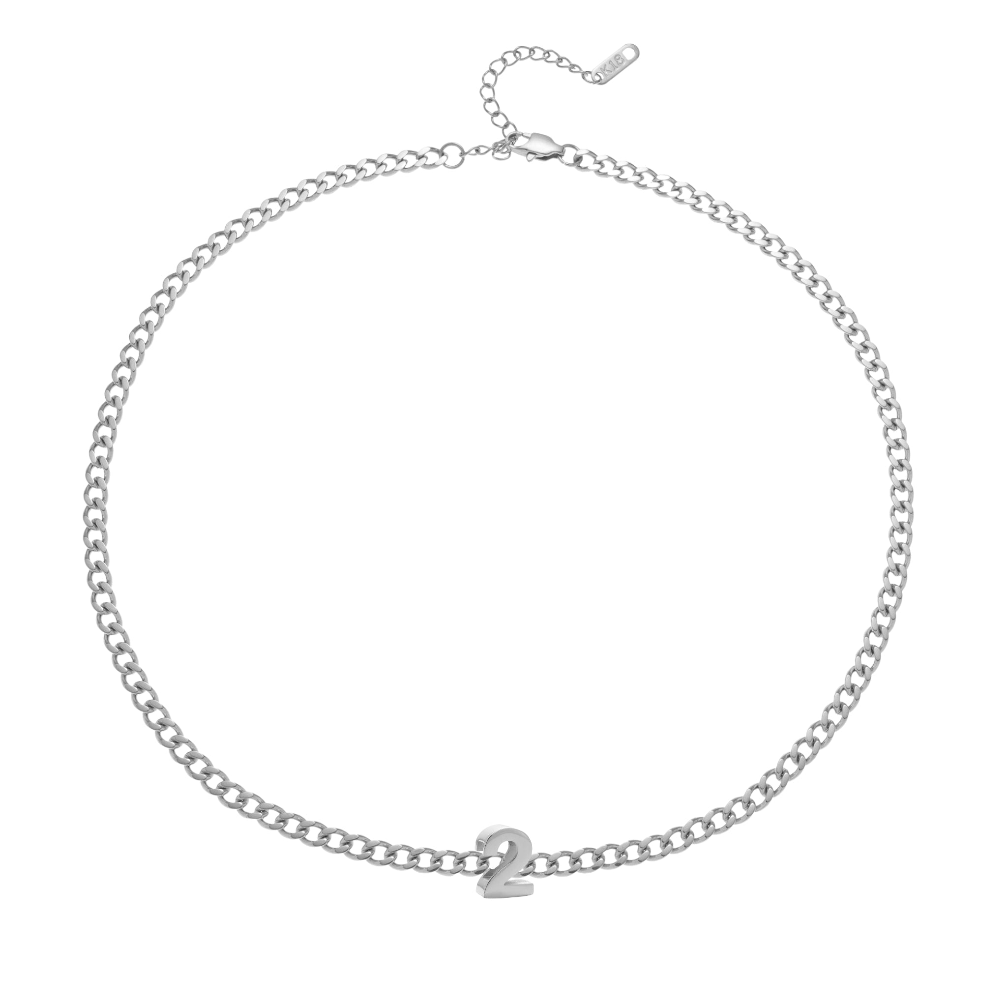 "Be Bold" Alphabet Necklace