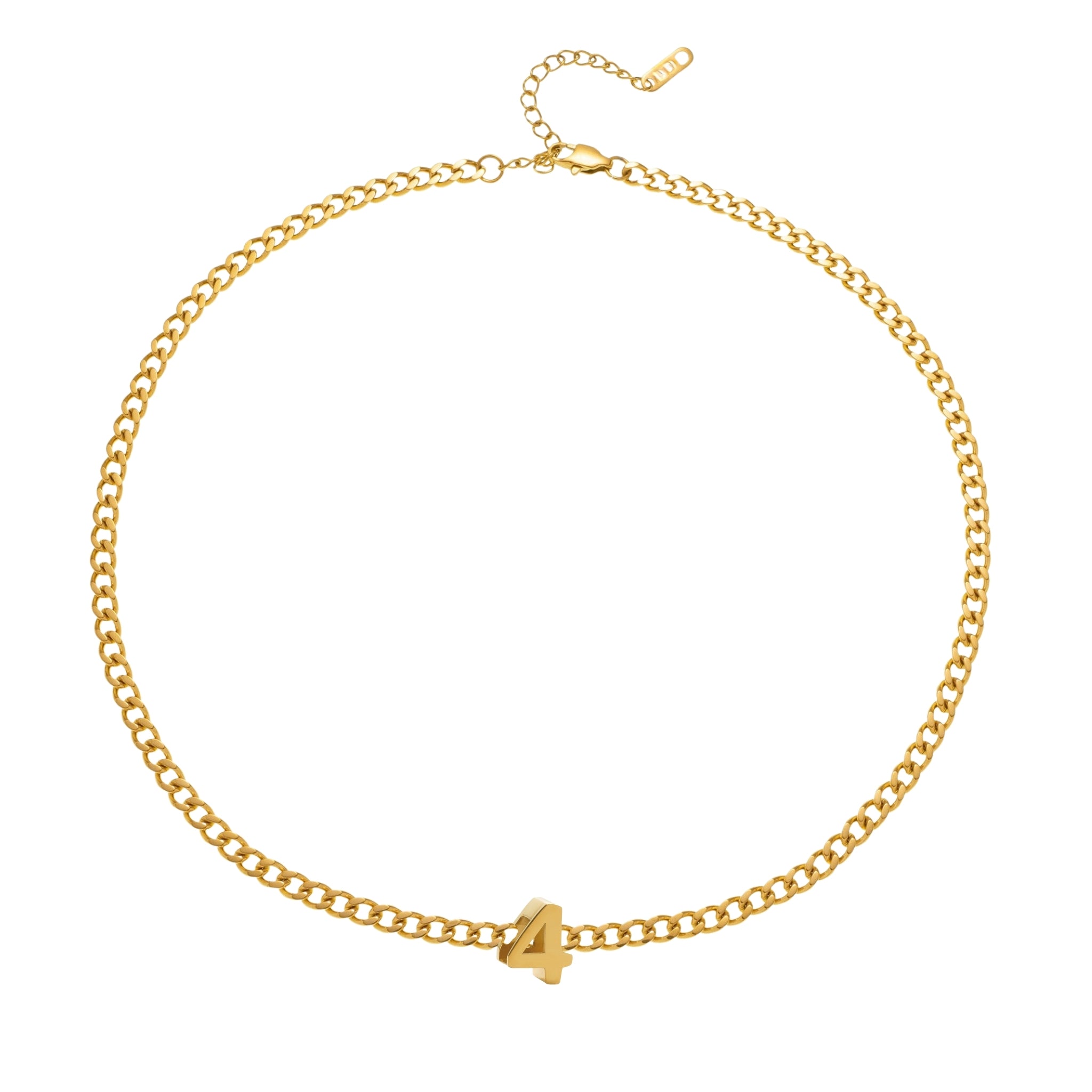 "Be Bold" Alphabet Necklace