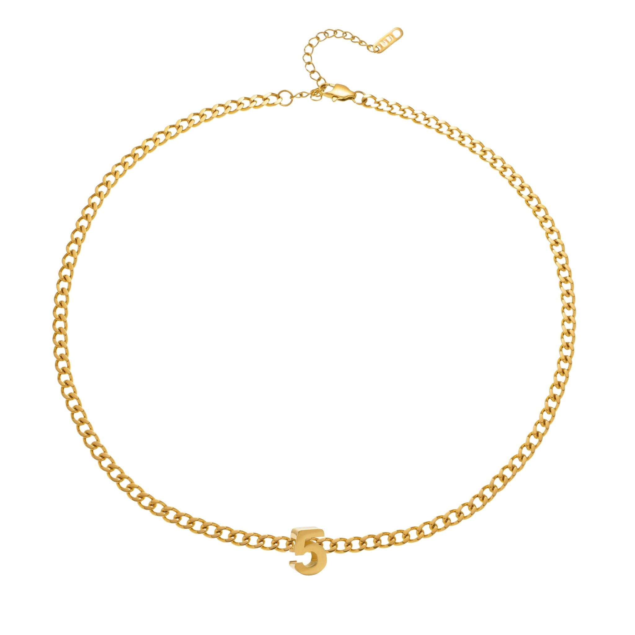 "Be Bold" Alphabet Necklace