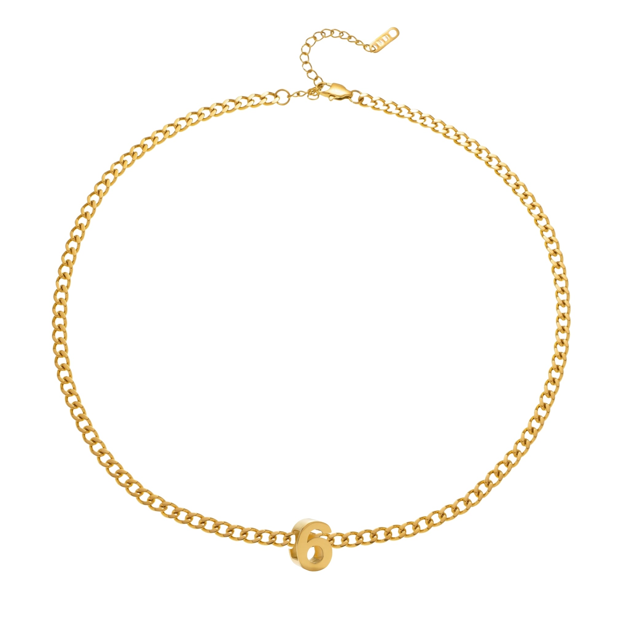 "Be Bold" Alphabet Necklace