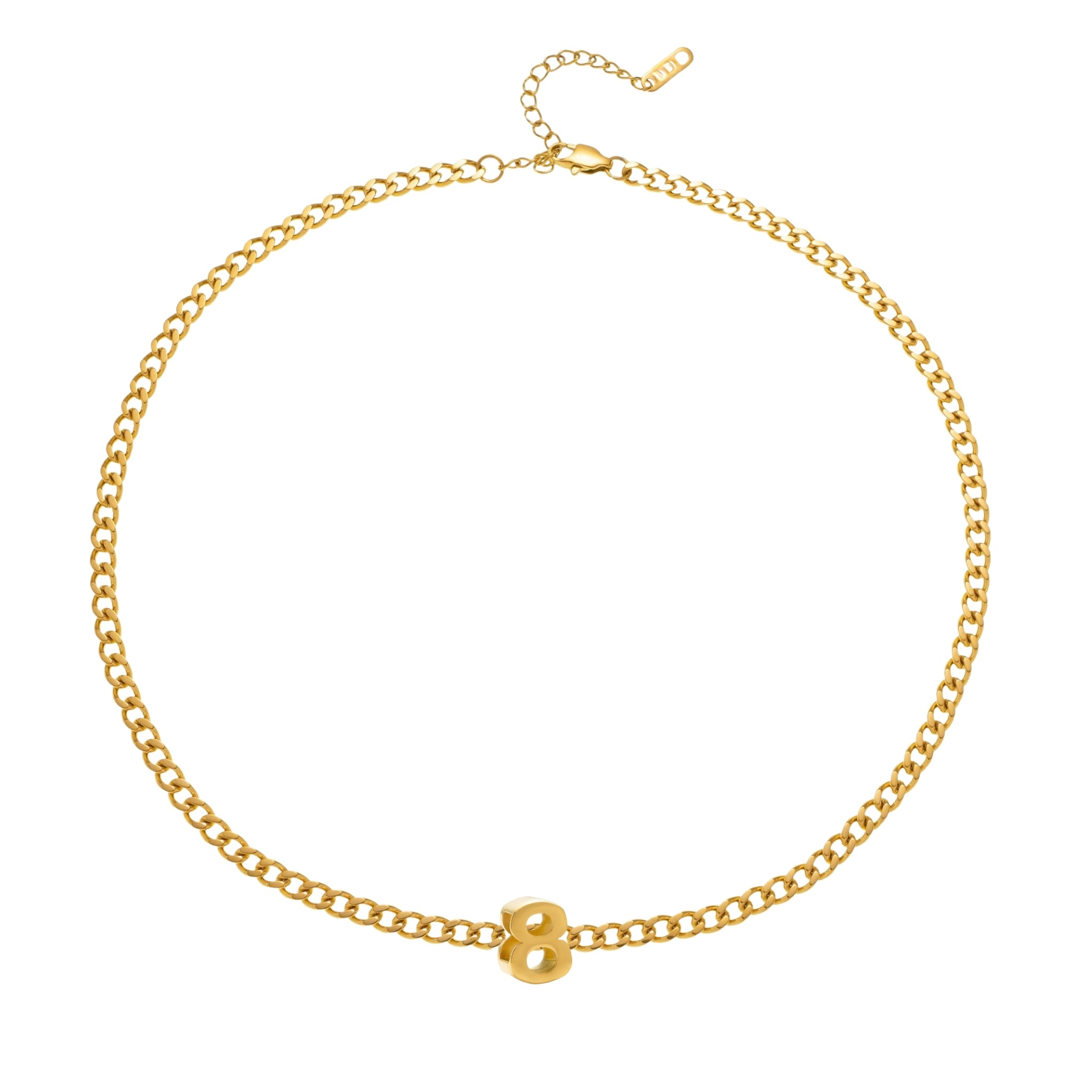 "Be Bold" Alphabet Necklace